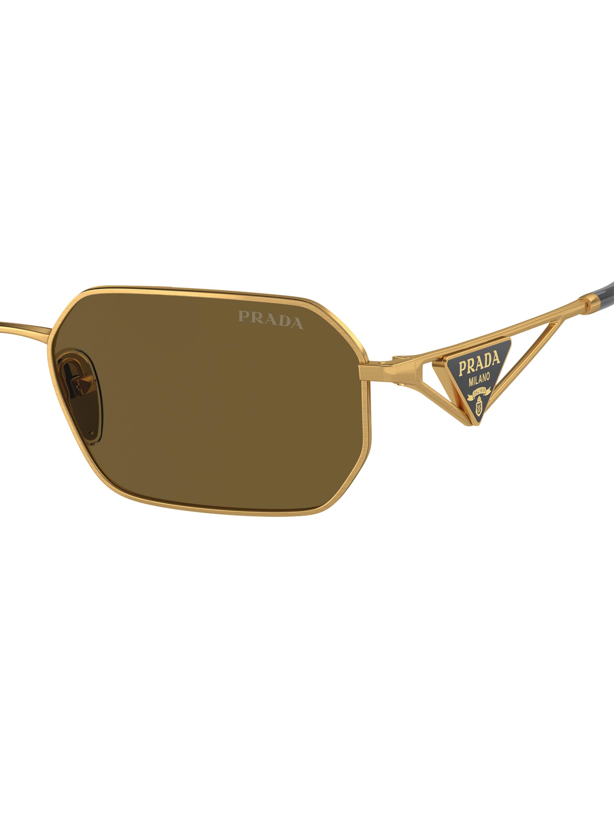 Prada 58MM Rectangular Sunglasses | Saks Fifth Avenue