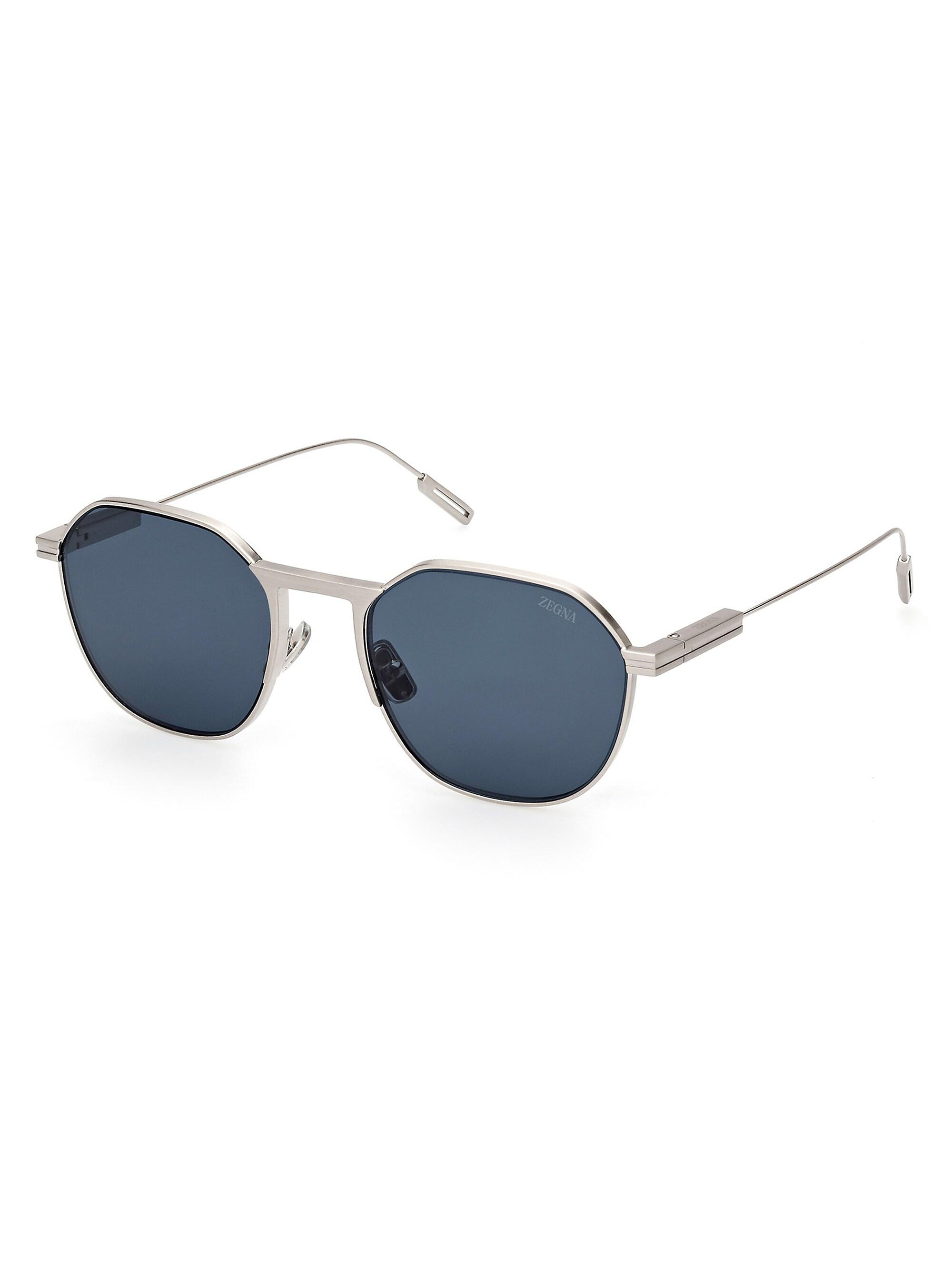 Oliver Peoples Mandeville 49MM Square Sunglasses | Saks Fifth Avenue