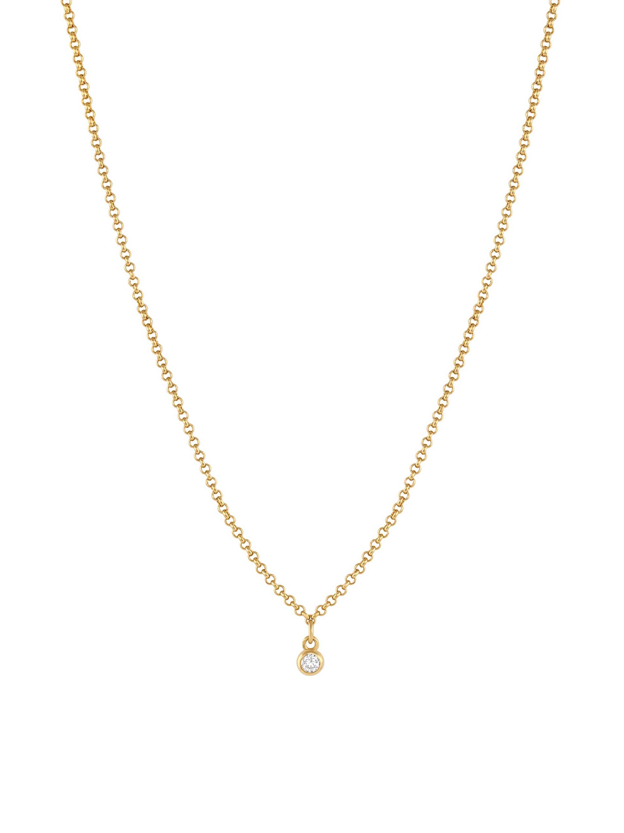 Vincero Women's Sapphire Necklace - Gold