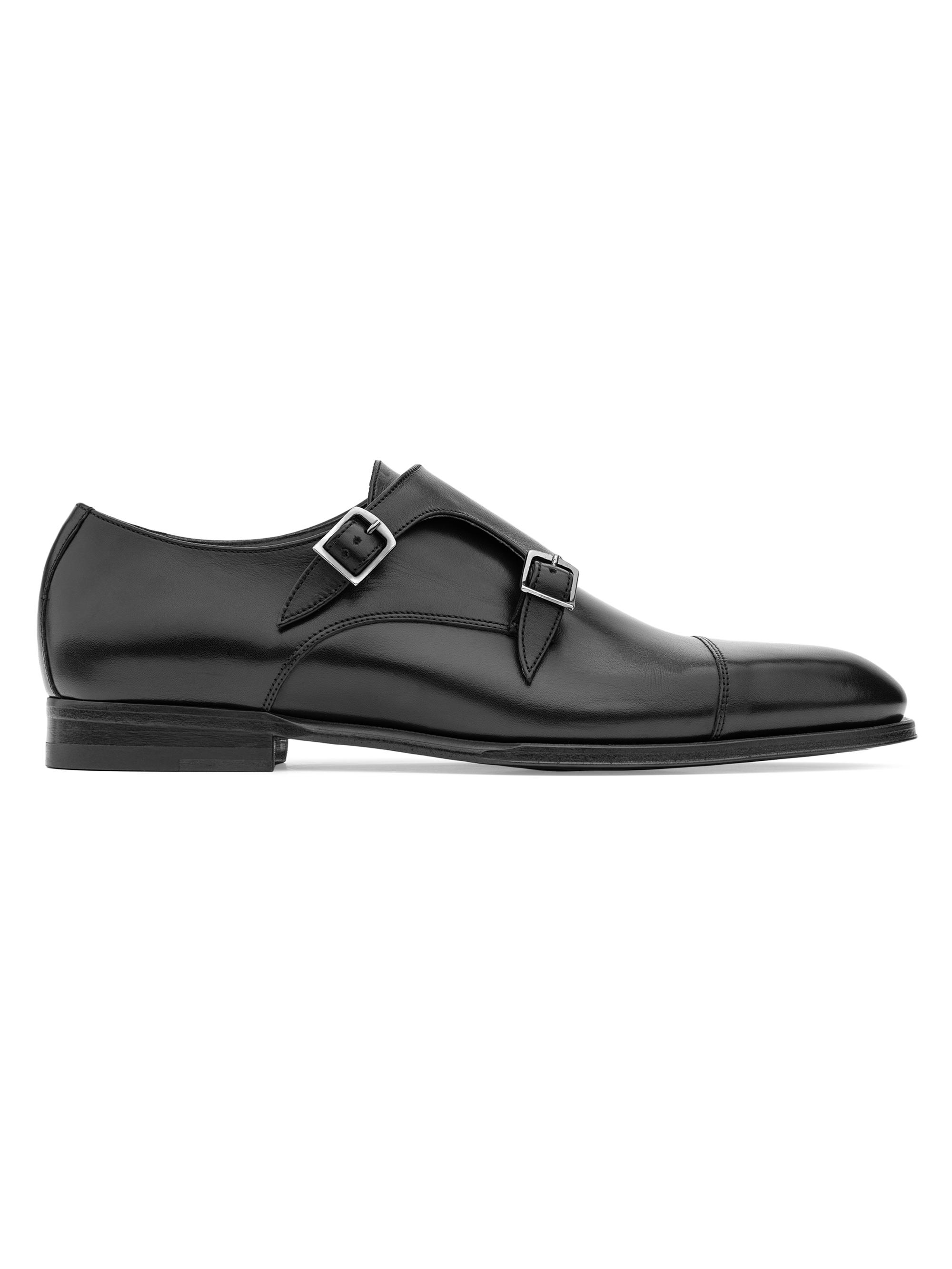 To Boot New York Men's Addison Double-Monk-Strap Loafers - Nero