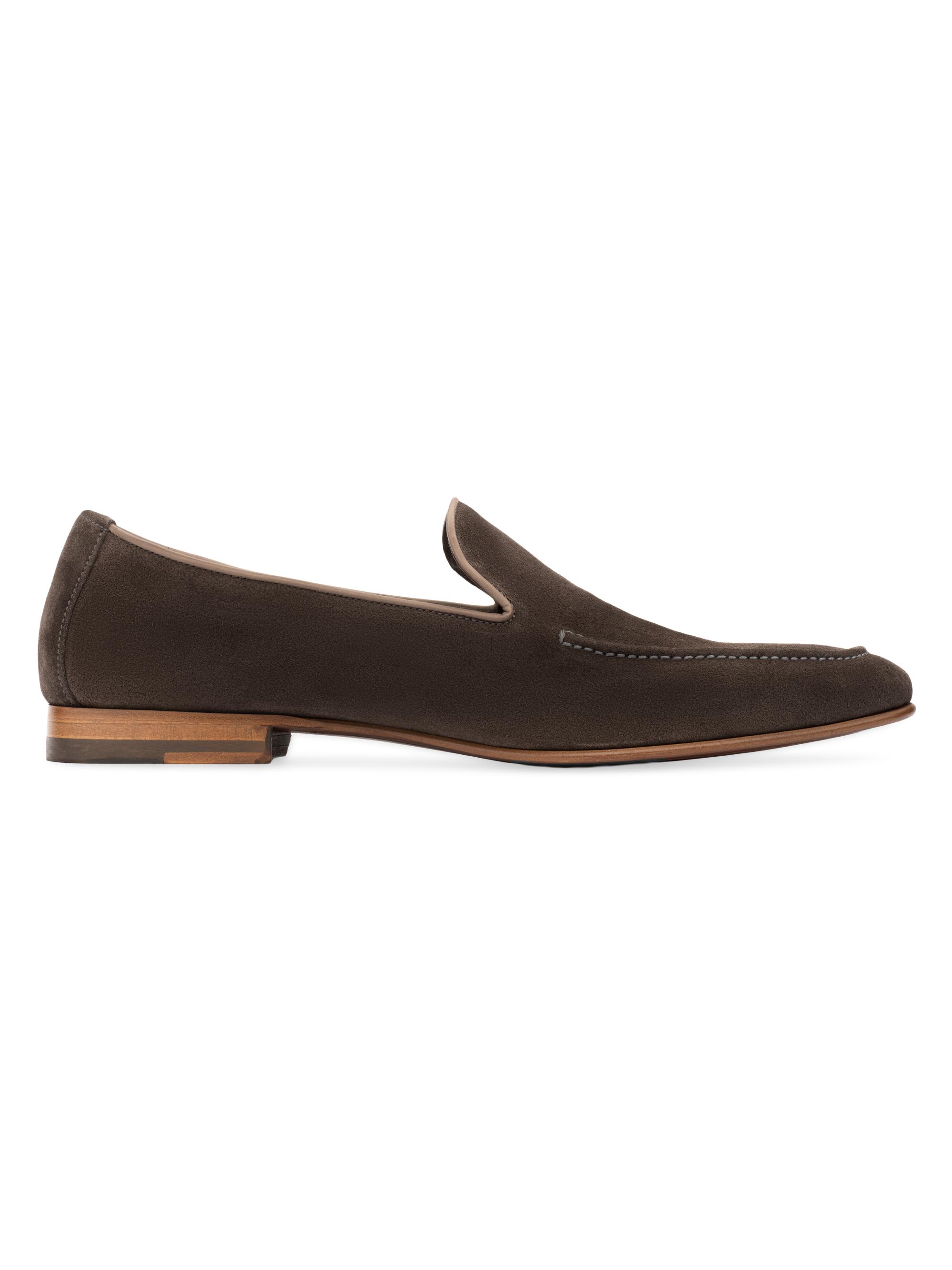To Boot New York Men's Beamon Suede Loafers - Anthracite