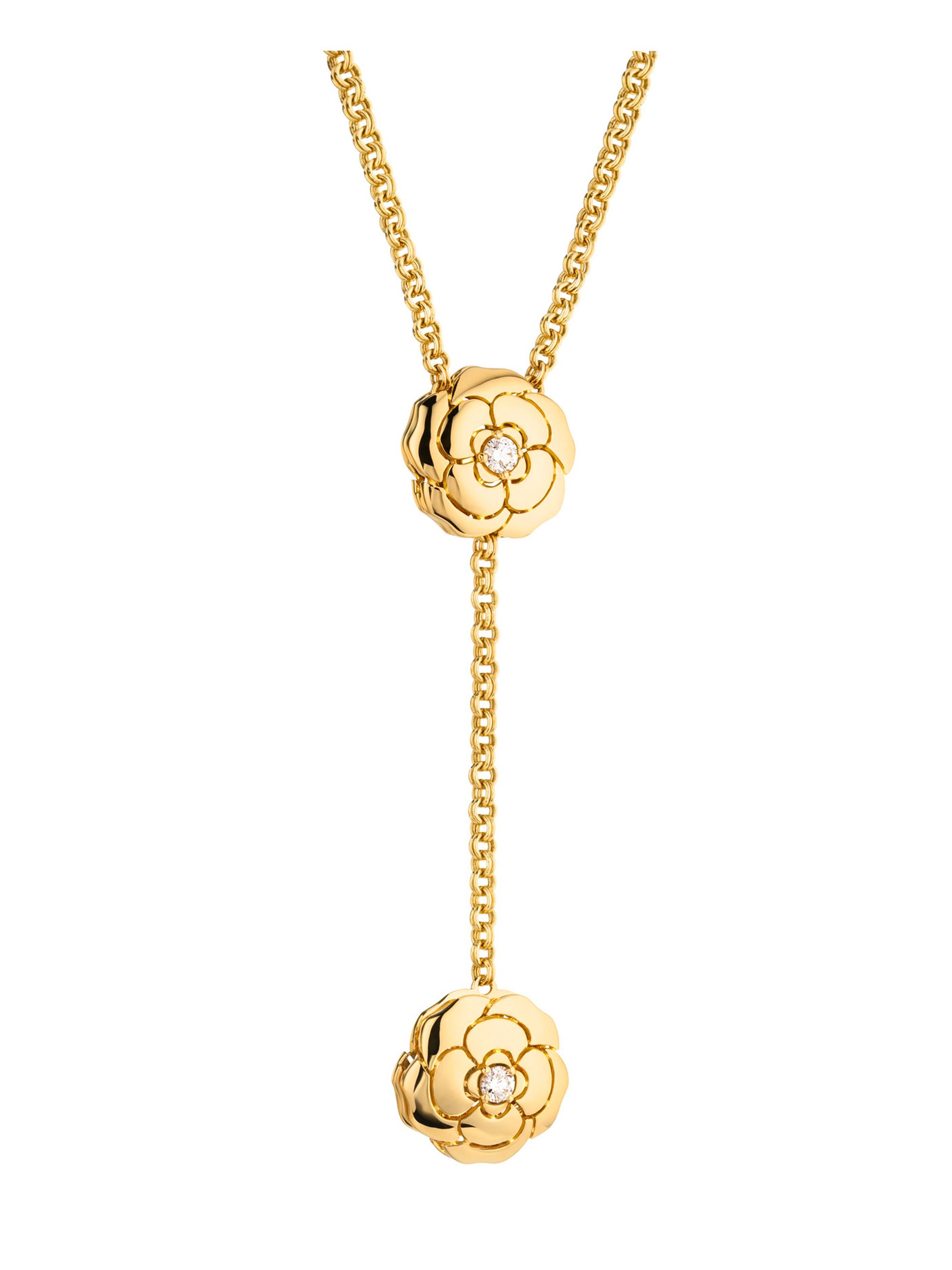 CHANEL Les Infinis De Camélia Transformable Long Necklace | Saks