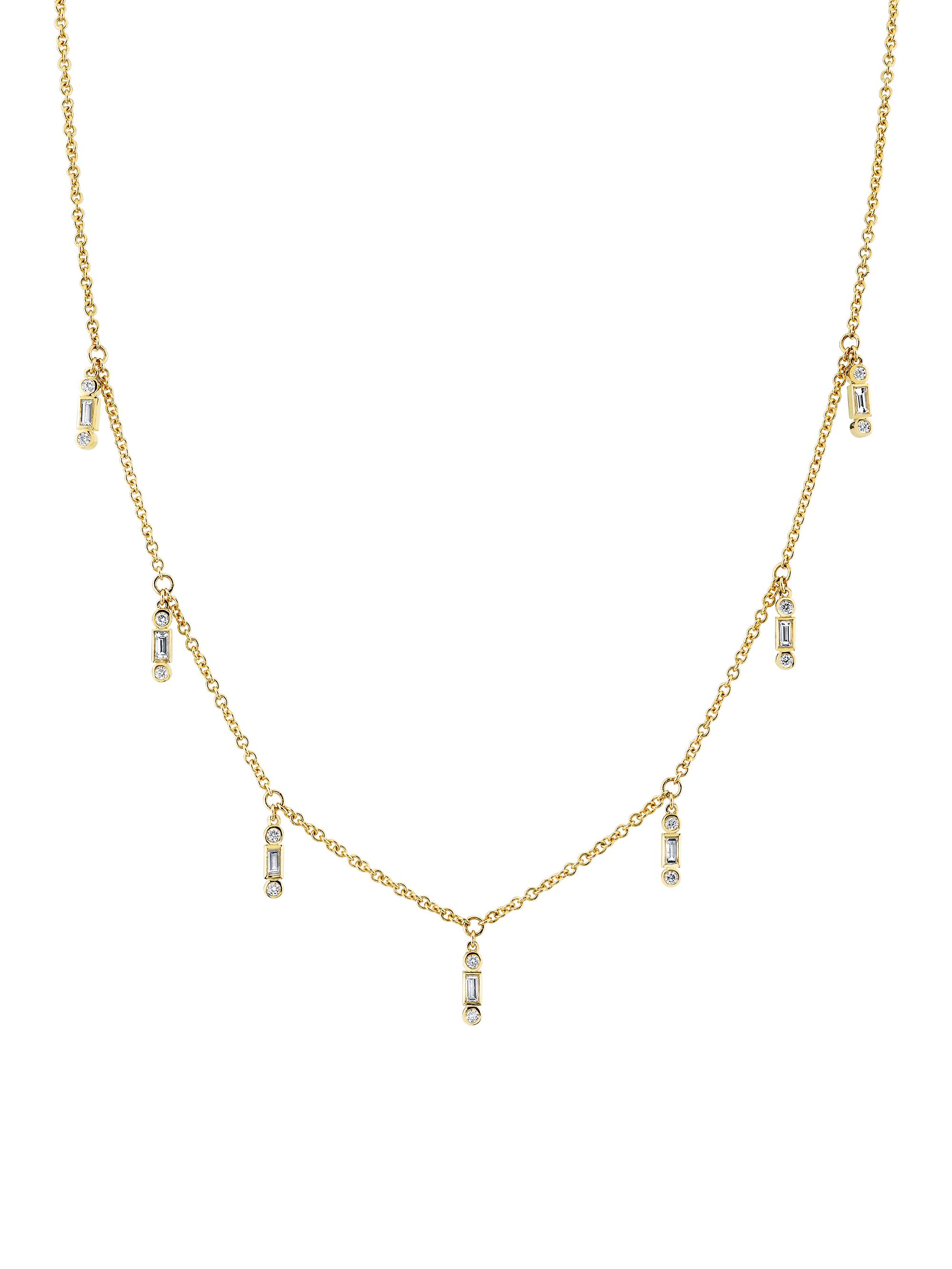 Sydney Evan Women's 14K Yellow Gold & 0.555 TCW Diamond Fringe Necklace - Yellow Gold