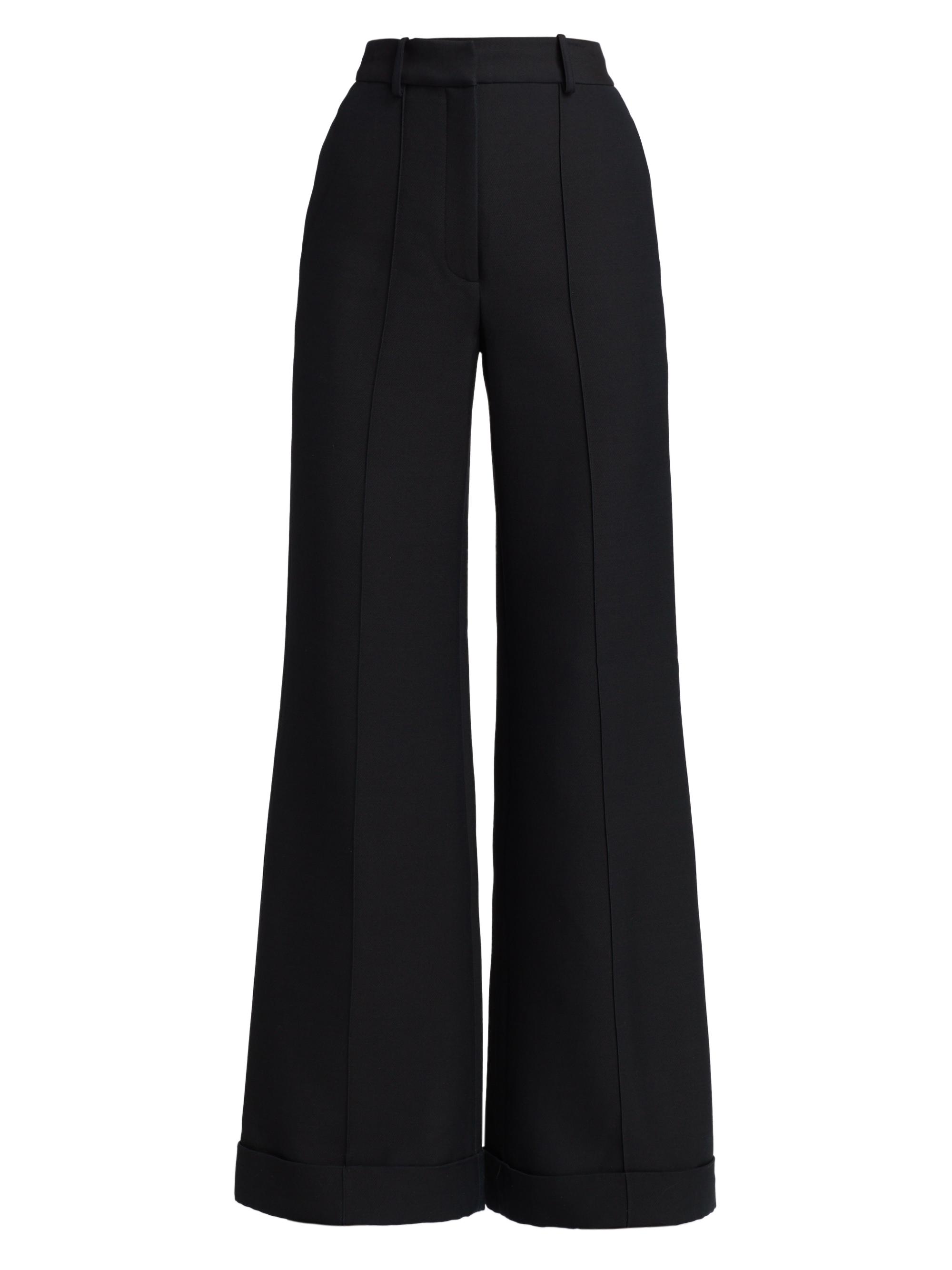 Adam Lippes Women's Bettina Radzimir Wool Pants - Black