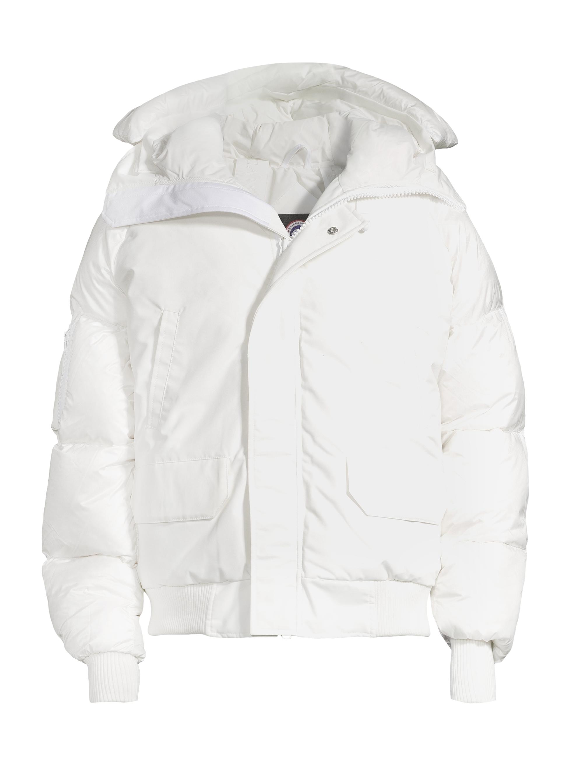 Canada Goose Men's Mixed Media Paradigm Chilliwack Hooded Down Jacket - North Star White