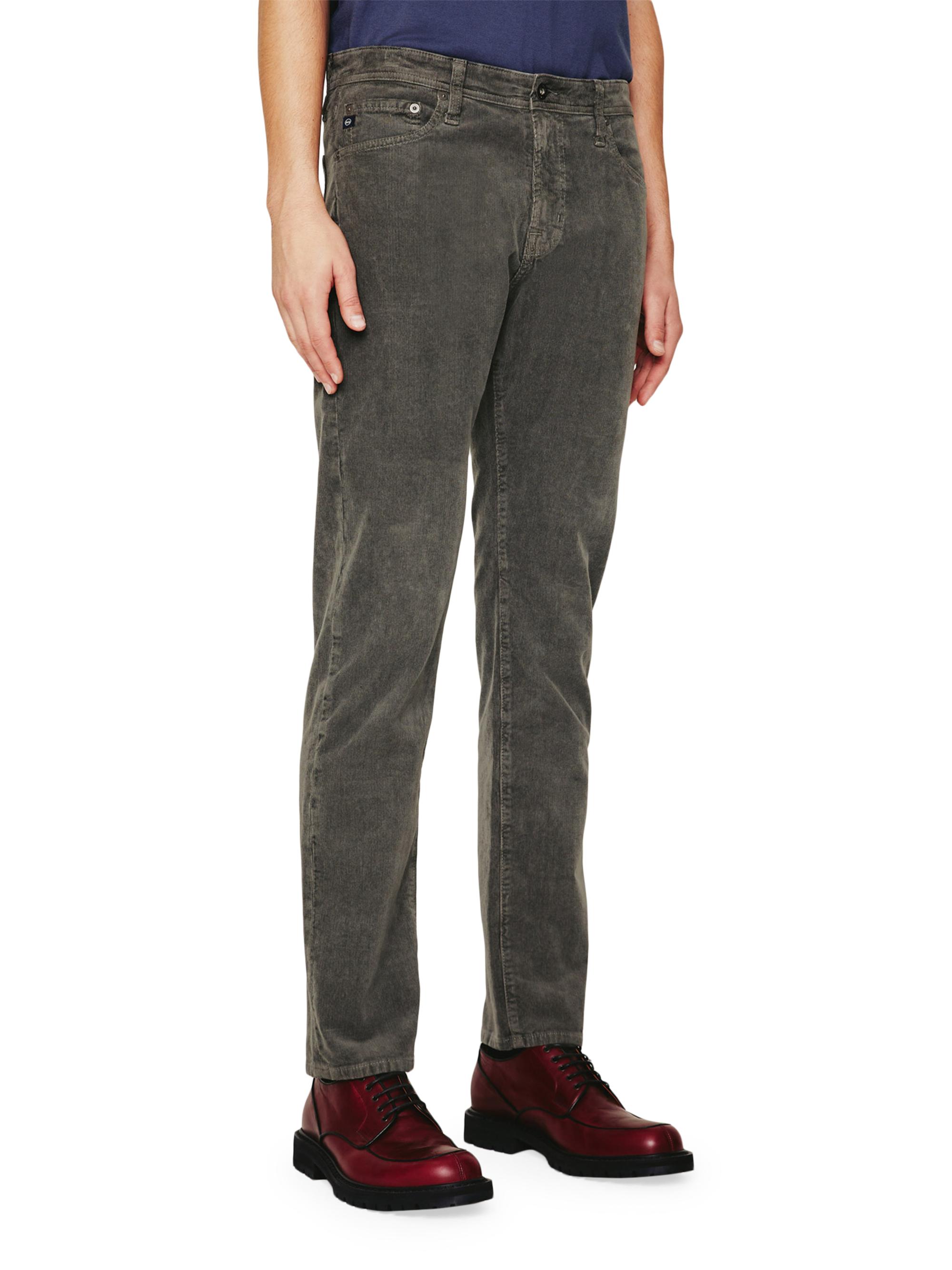 AG Jeans Men's Tellis Cord Five-Pocket Jeans - Sulfur Anthracite