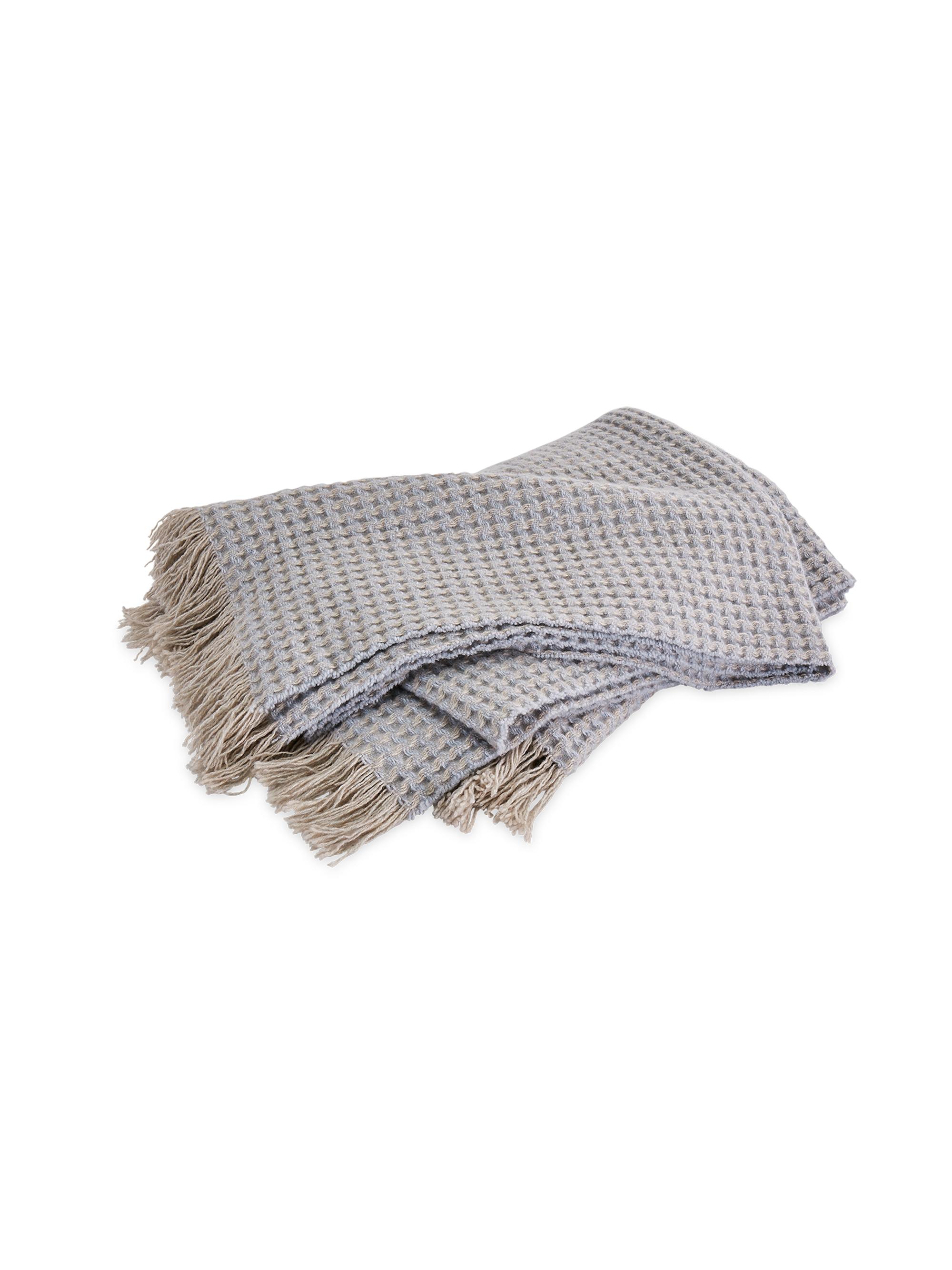 Matouk Cleo Throw Blanket - Cloud | Thumbnail 7