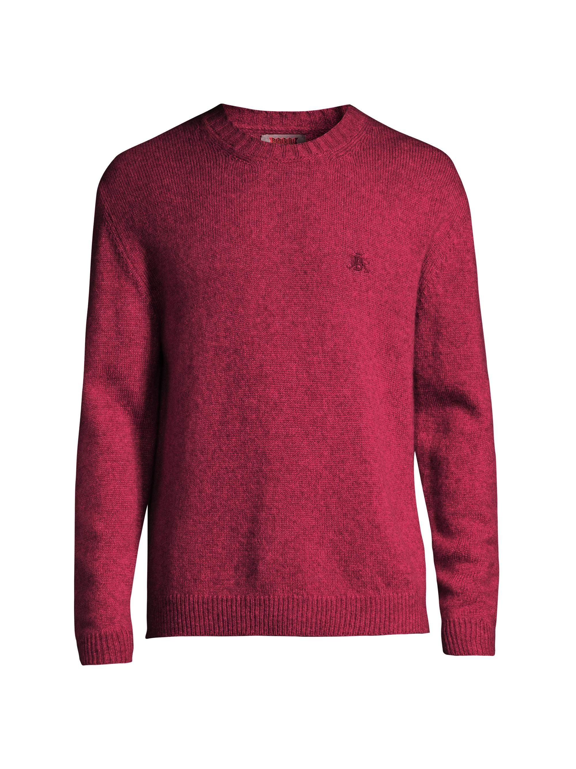 Baracuta Men's Wool-Blend Crewneck Sweater - Wisteria