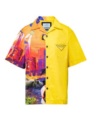 Double Match Re-Nylon Shirt