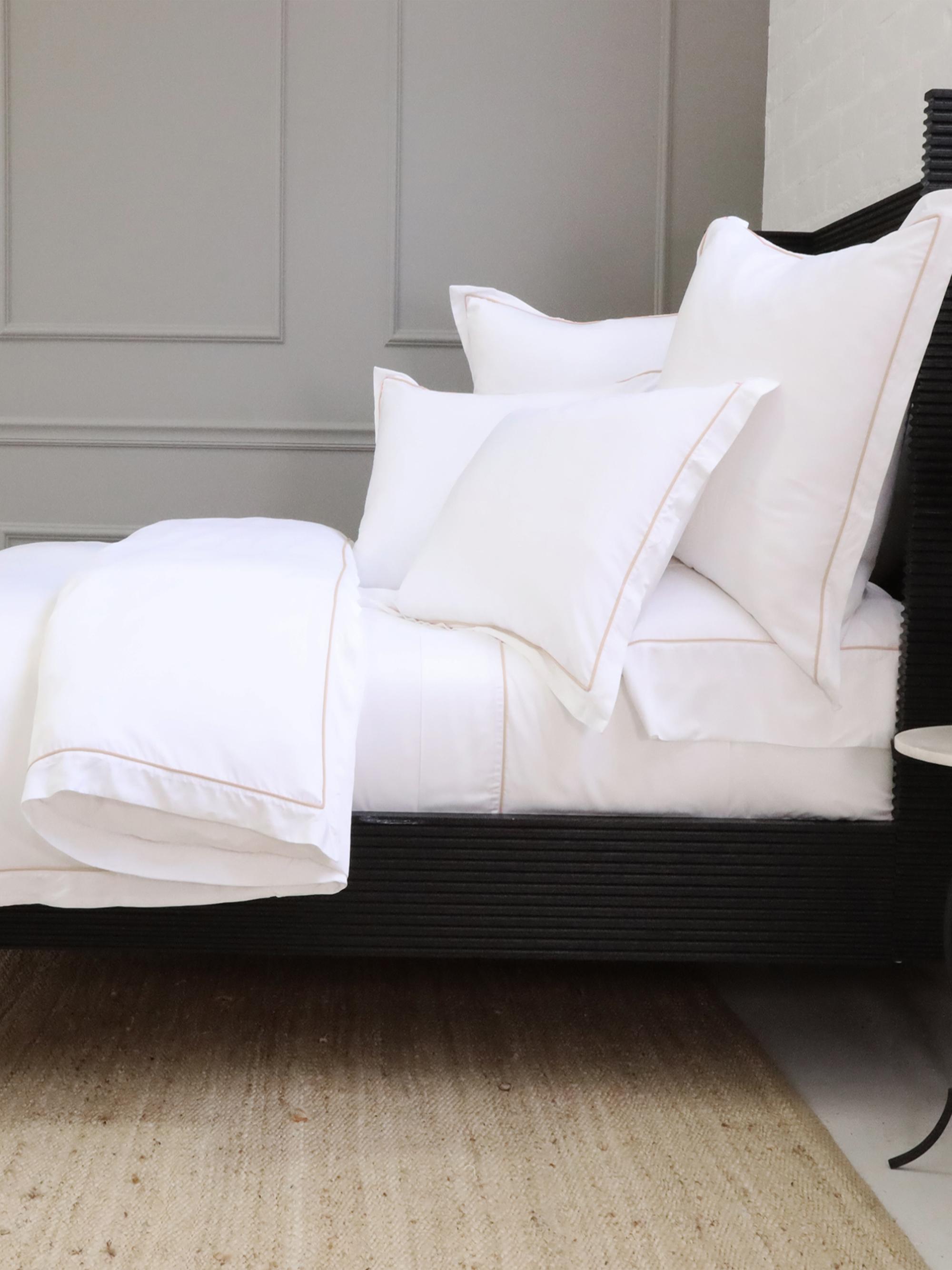 Pom Pom at Home Sheena Sateen Duvet Cover & Shams Collection - Sand King