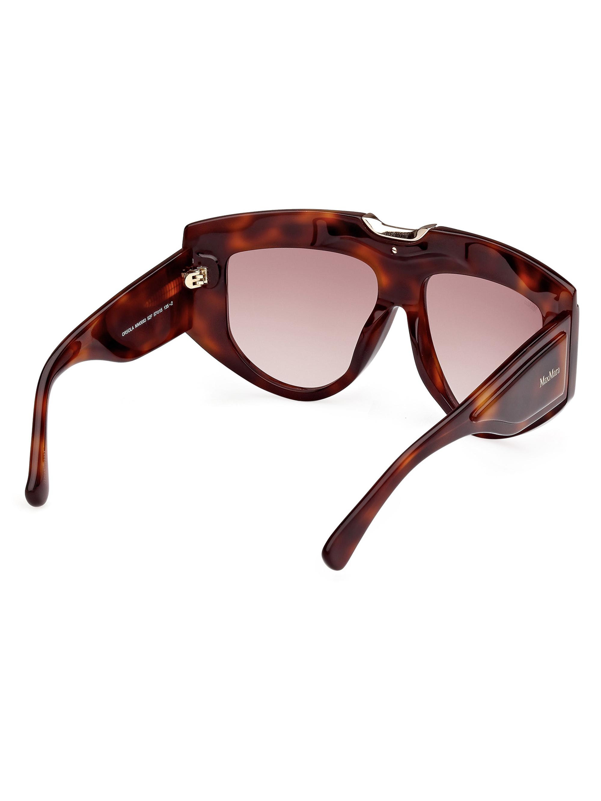 Max Mara Orsola 57MM Shield Sunglasses | Saks Fifth Avenue