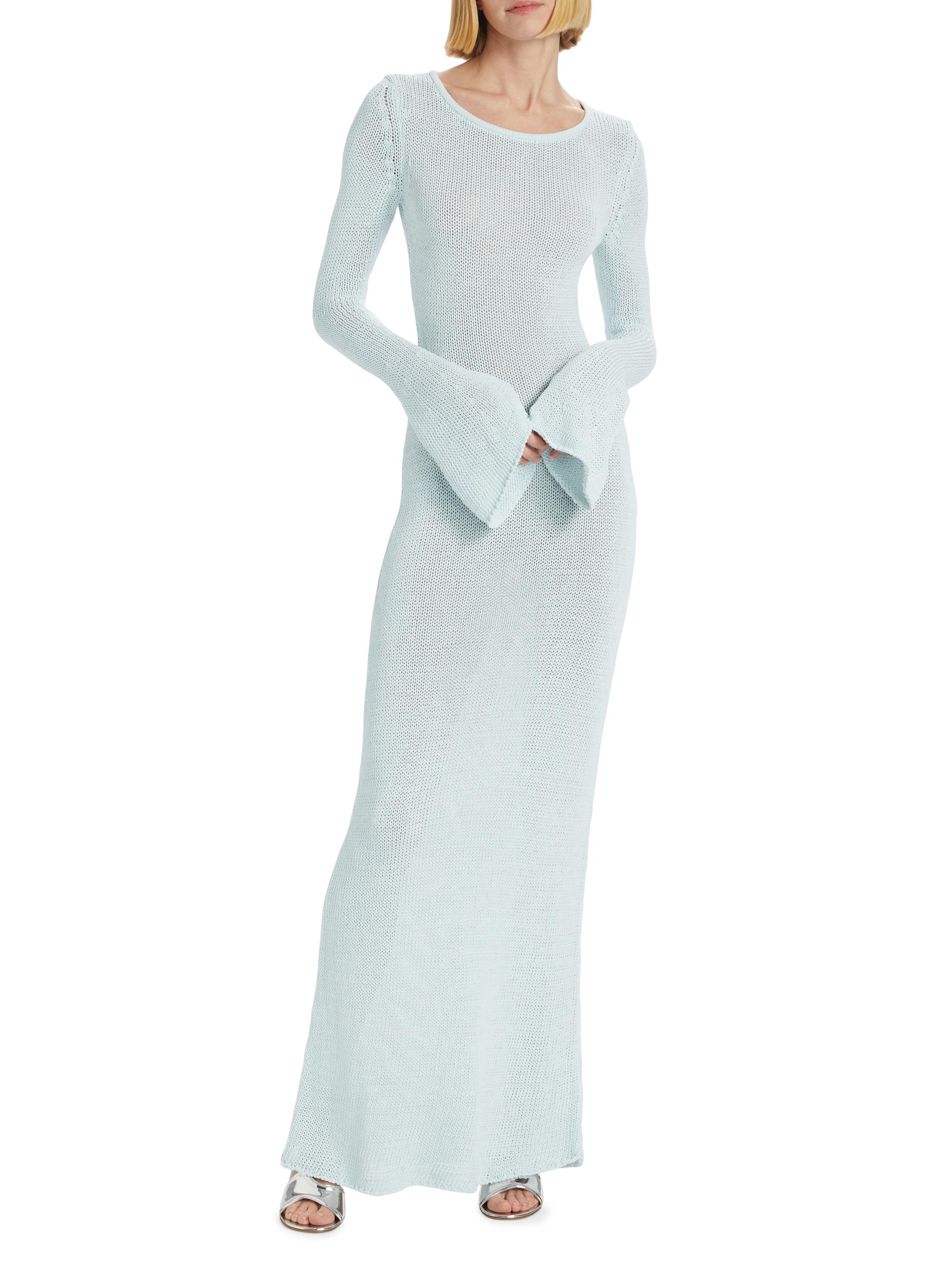 AYA Aya Muse Orca Knit Cotton-Blend Maxi Dress | Saks Fifth Avenue