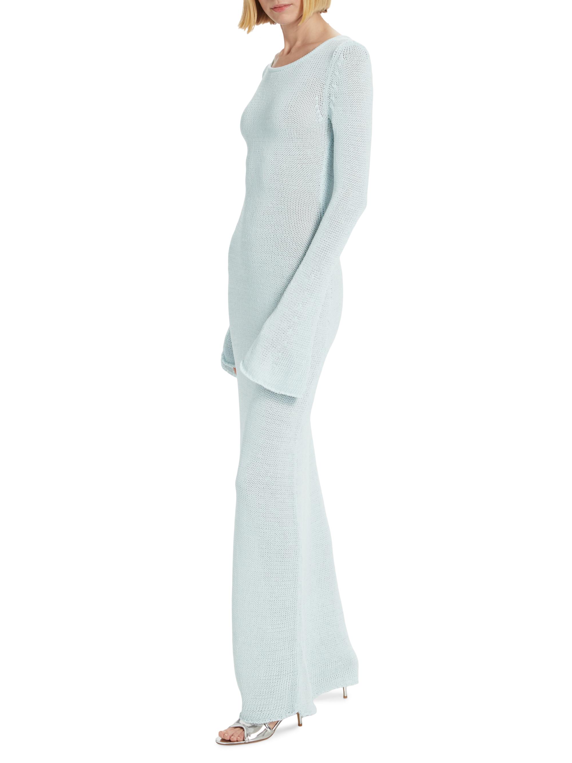 Aya Muse Orca Knit Cotton-Blend Maxi Dress | Saks Fifth Avenue