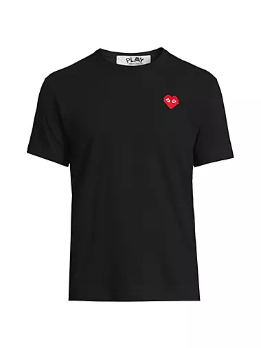 Play Invader Heart Cotton T-Shirt