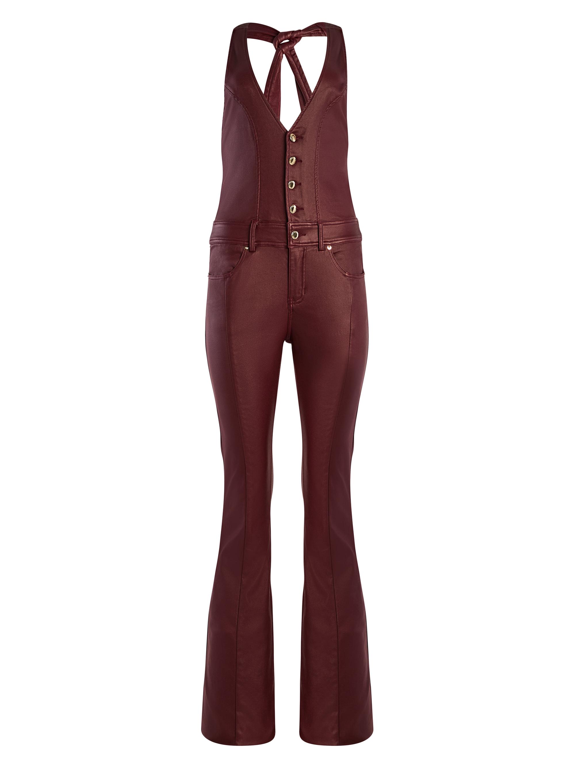 Retrofête Women's Cynthia Jumpsuit - Coated Black