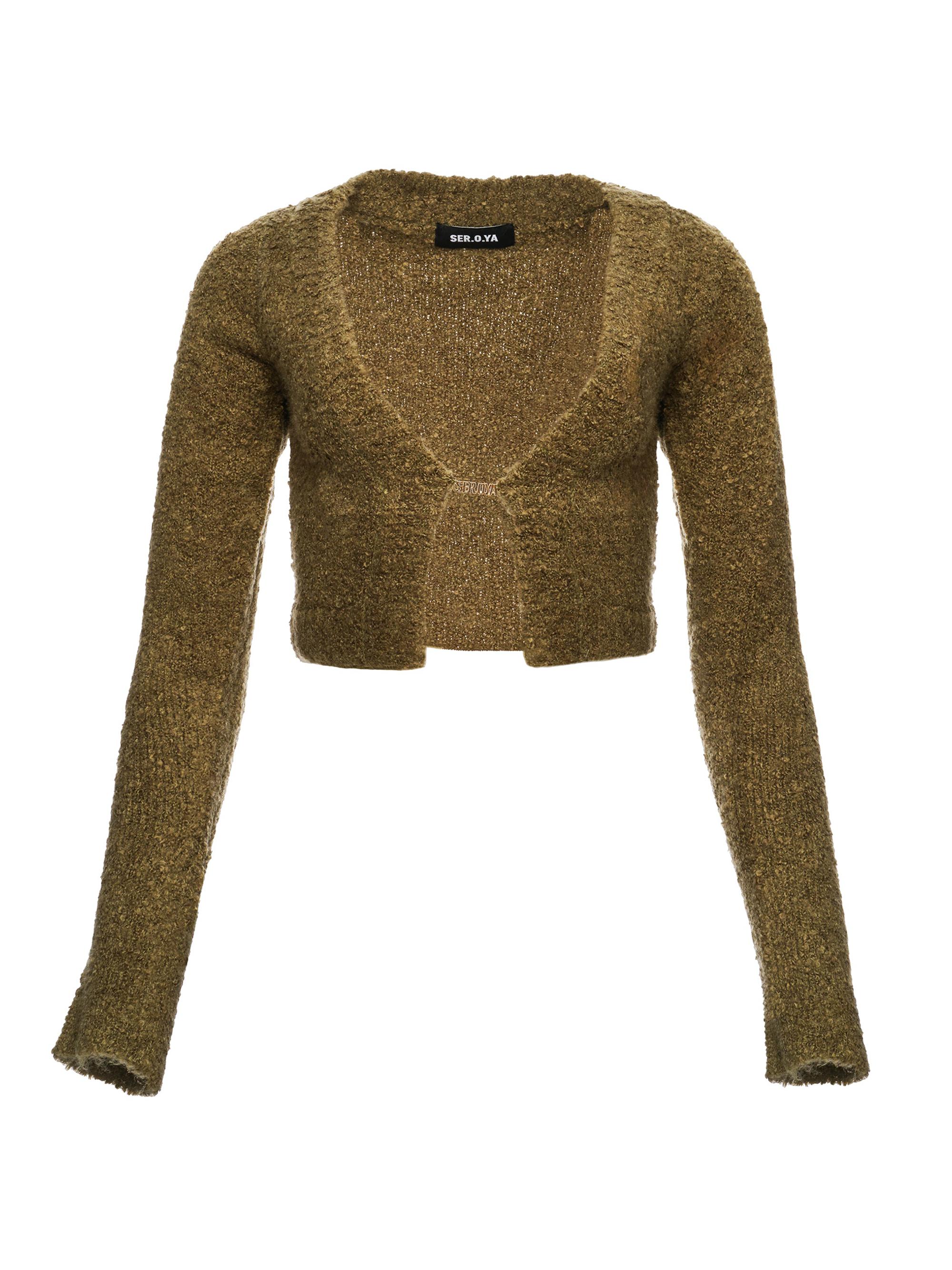 Ser.o.ya Women's Bora Boucle Cardigan - Fort Greene