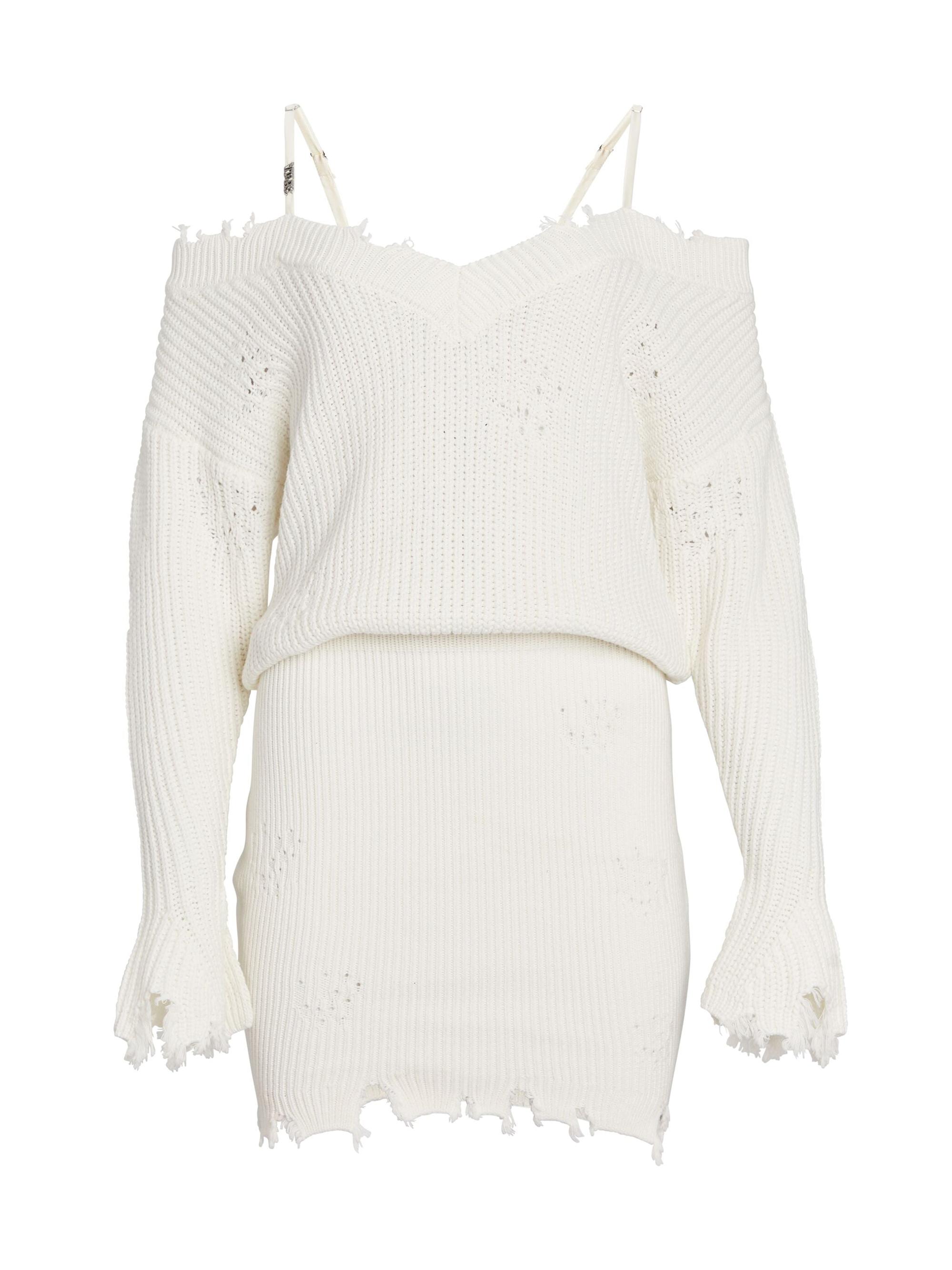 Ser.o.ya Women's Maude Sweater Dress - Winter White