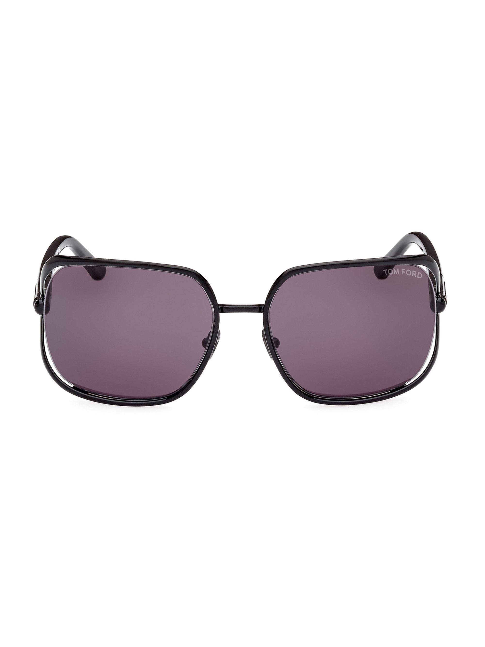 TOM FORD Claudia 2 62MM Square Sunglasses | Saks Fifth Avenue