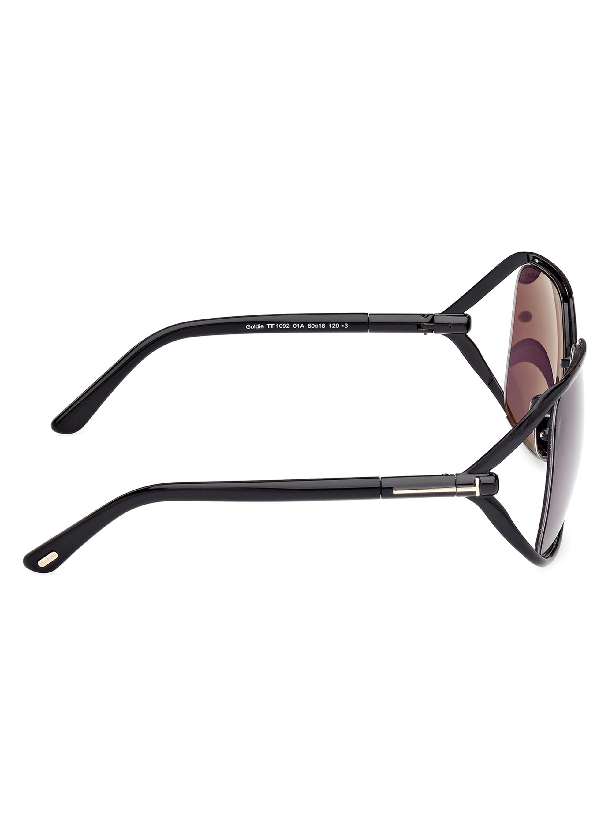 BRAND NEW WOMEN\'S  TOM FORD GOLDIE 60MM AVIATOR SUNGLASSES TOM FORD Goldie 60MM Aviator Sunglasses | Saks Fifth Avenue main image 3