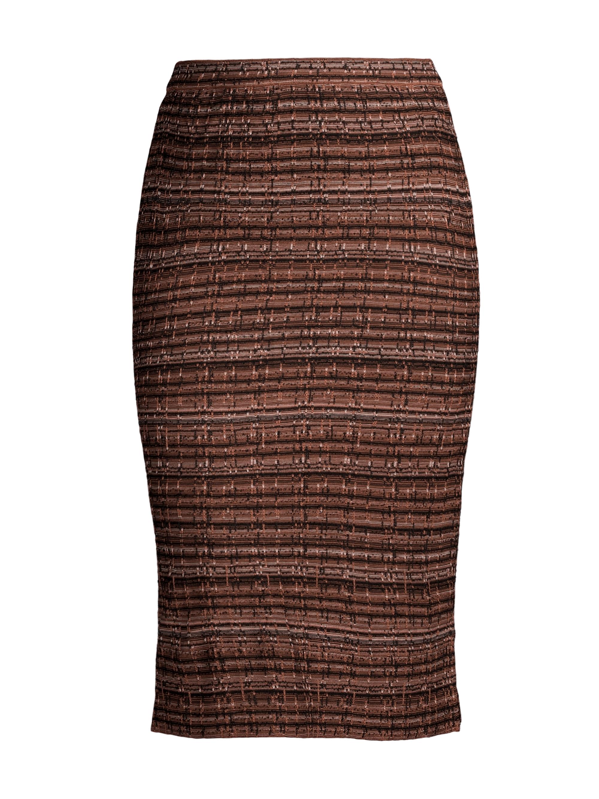 Ming Wang Women's Tweed Knit Pencil Skirt