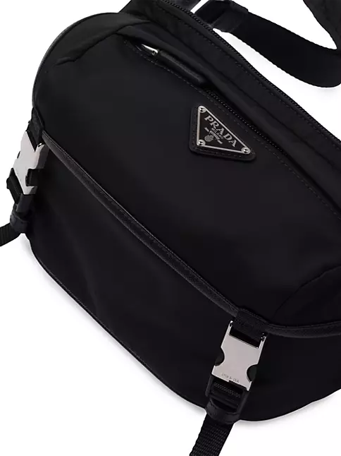 Prada Re-Nylon Shoulder Bag - Black for Men