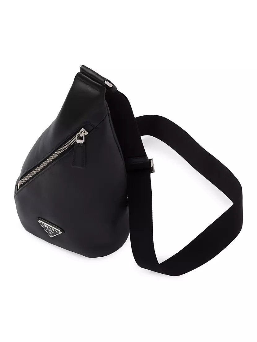 Shop Prada Cross Leather Bag | Saks Fifth Avenue