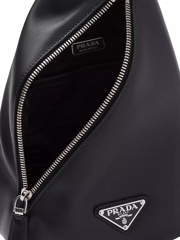 Shop Prada Cross Leather Bag | Saks Fifth Avenue