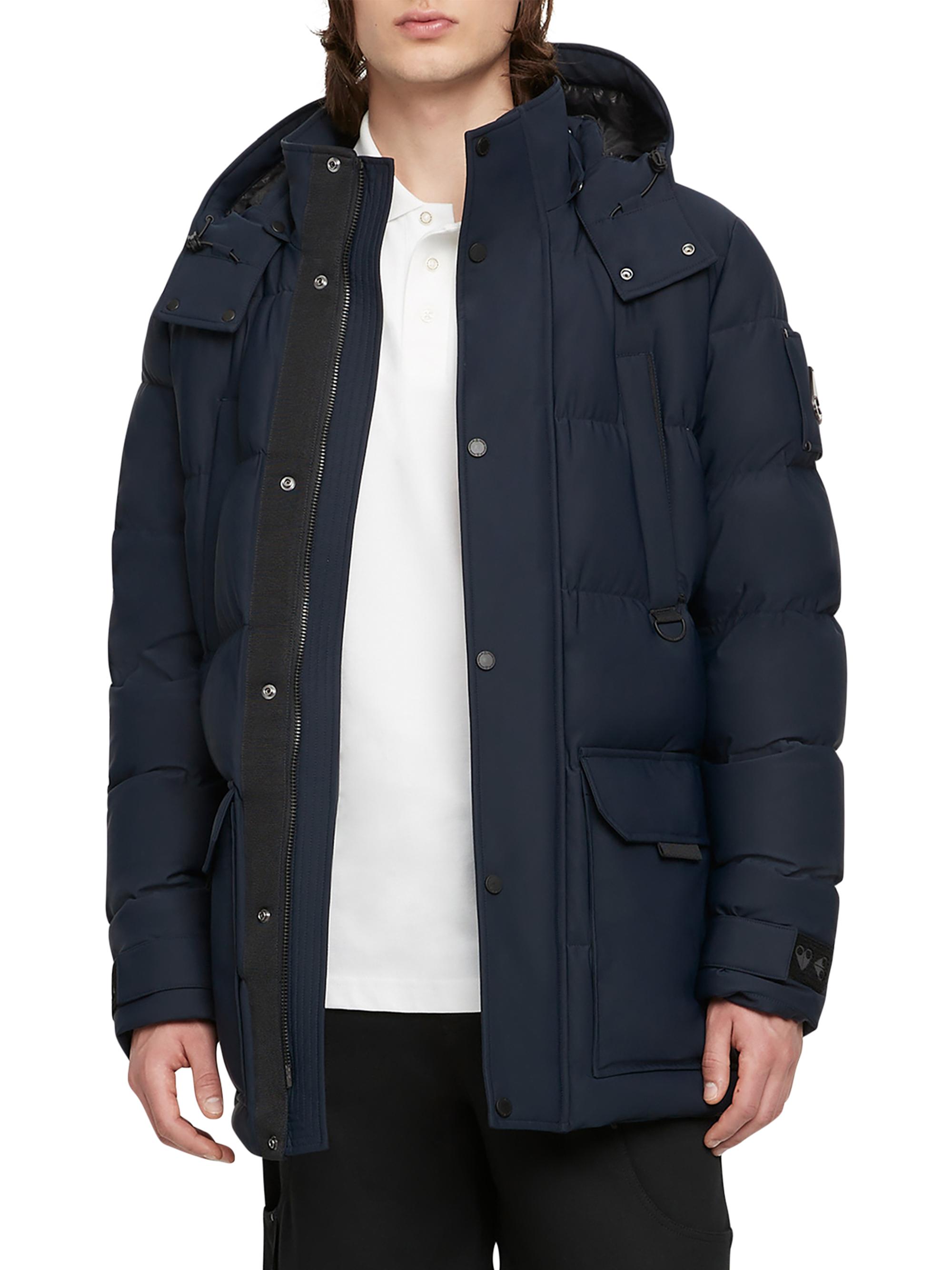 Moose Knuckles Men's Valleyfield Puffer Jacket - Navy