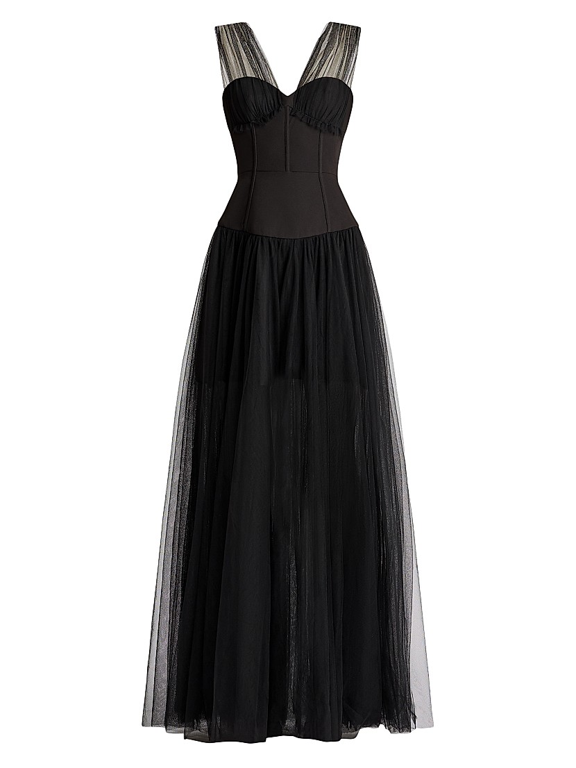 Shop Zac Posen Sleeveless Bustier & Tulle Gown | Saks Fifth Avenue Shop Zac Posen Sleeveless Bustier & Tulle Gown | Saks Fifth Avenue