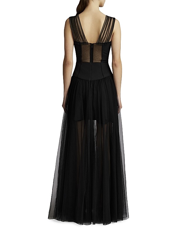 Shop Zac Posen Sleeveless Bustier & Tulle Gown | Saks Fifth Shop Zac Posen Sleeveless Bustier & Tulle Gown | Saks Fifth