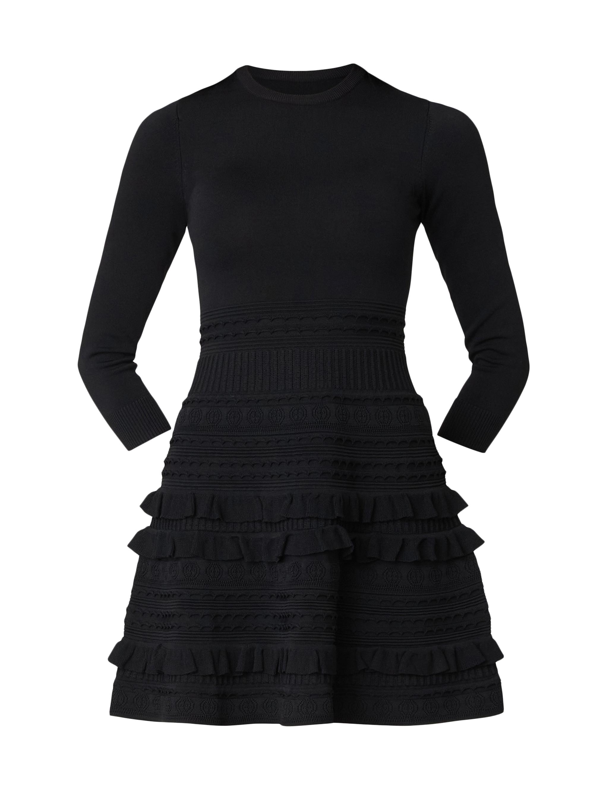 Shoshanna Women's Dari Metallic Minidress - Jet