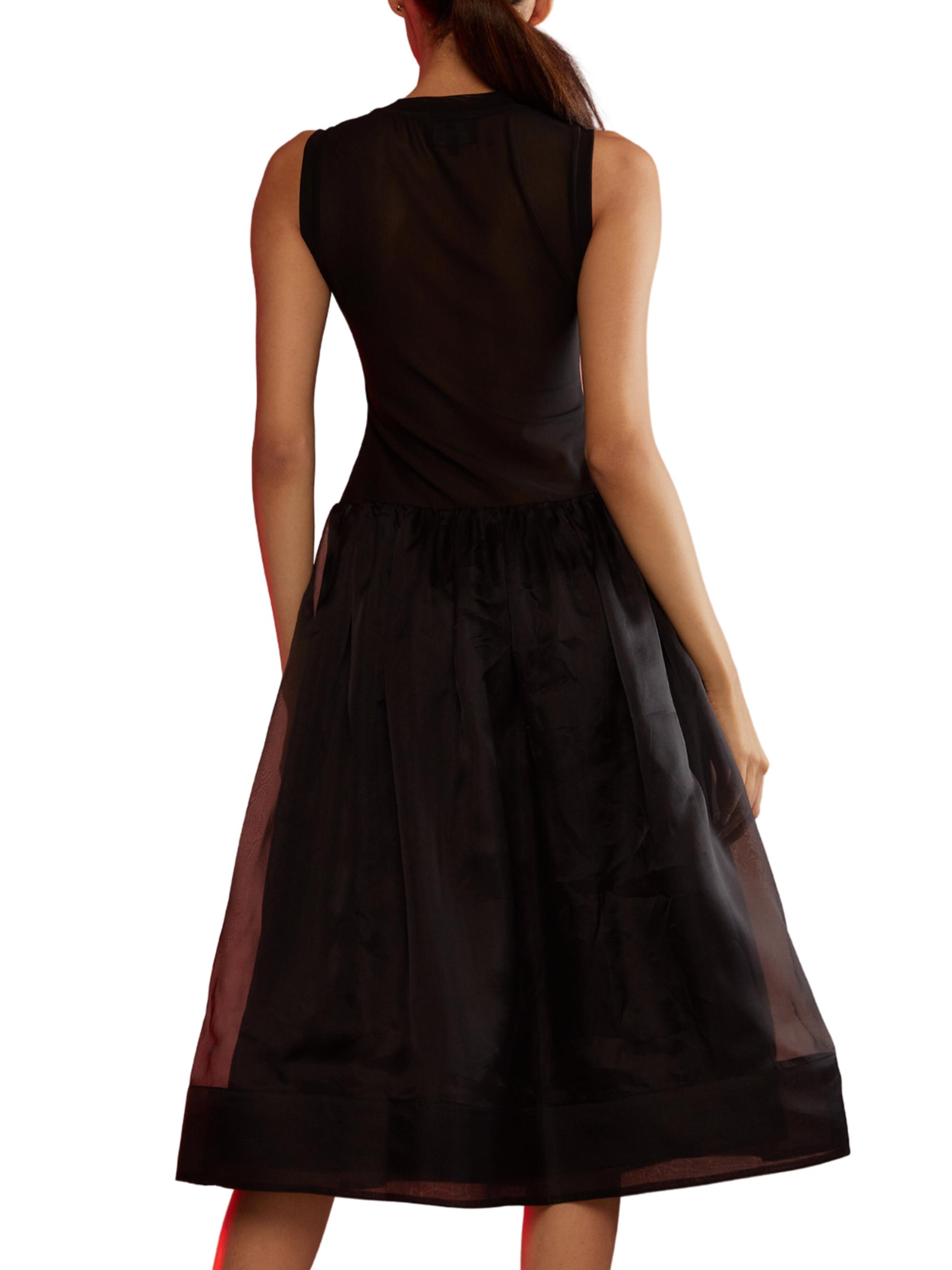 Cynthia Rowley Gems Mesh Organza Midi-Dress | Saks Fifth Avenue