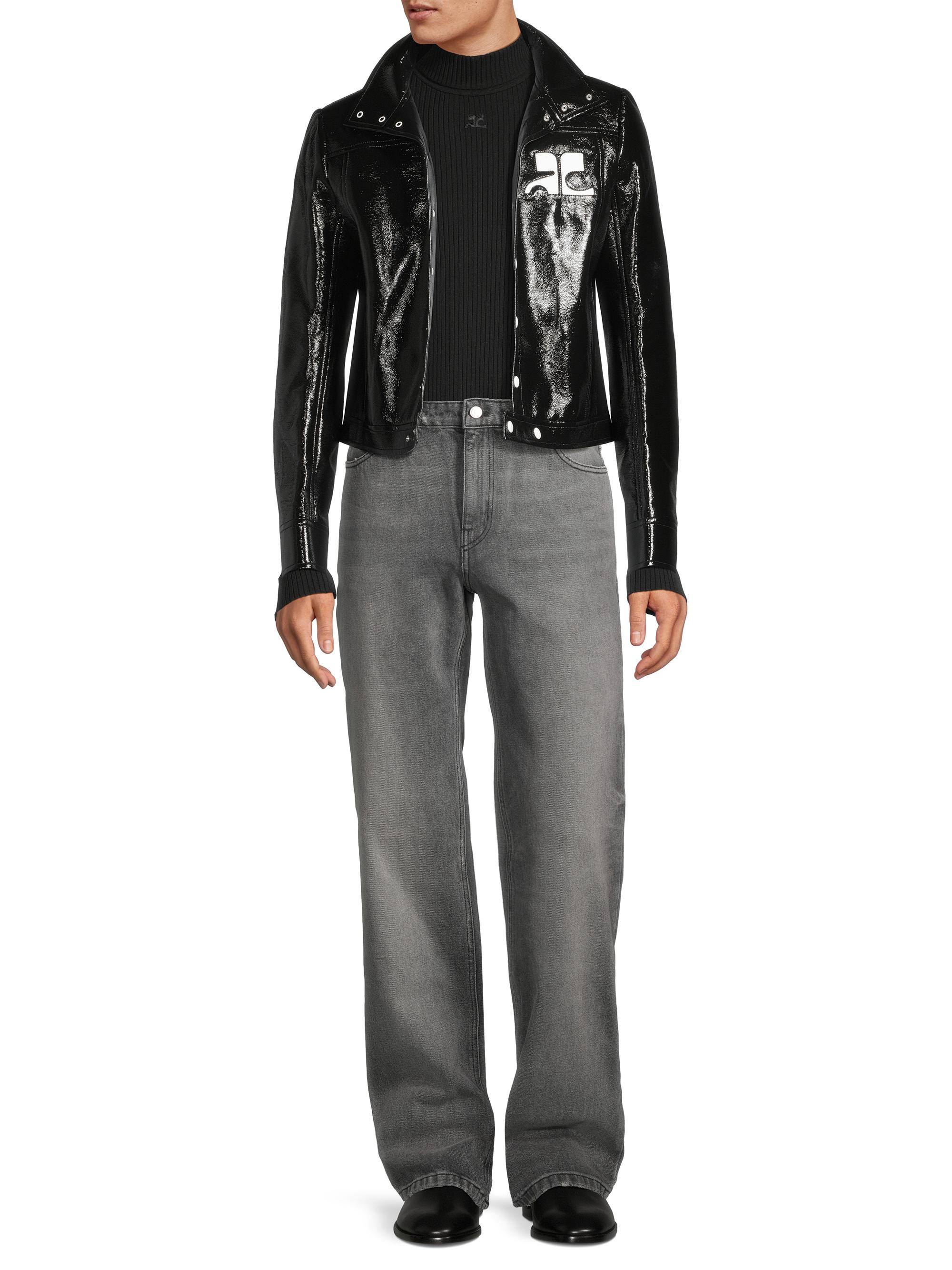 Courreges Vinyl Logo Jacket | Saks Fifth Avenue