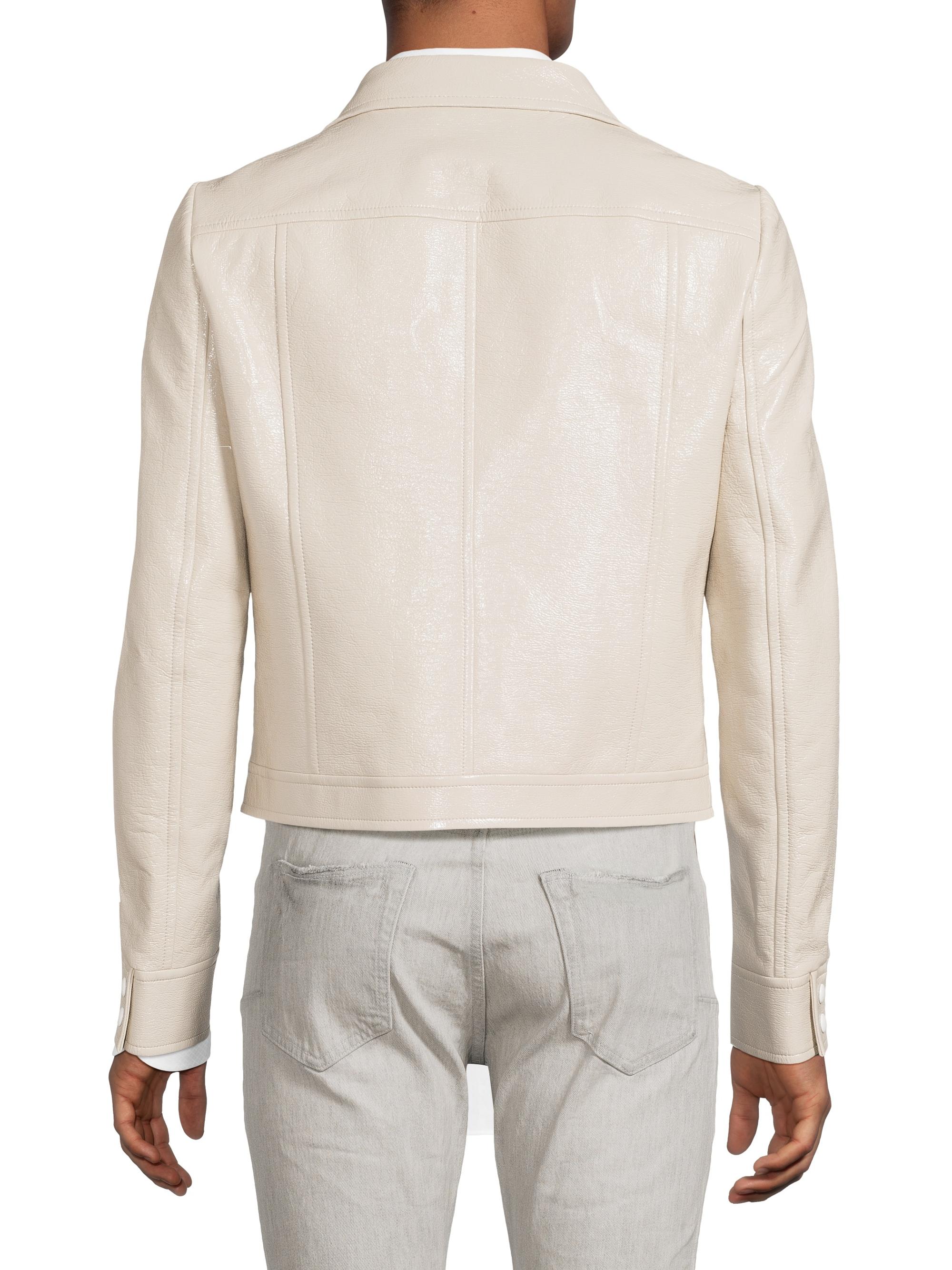 Courreges Vinyl Logo Jacket | Saks Fifth Avenue