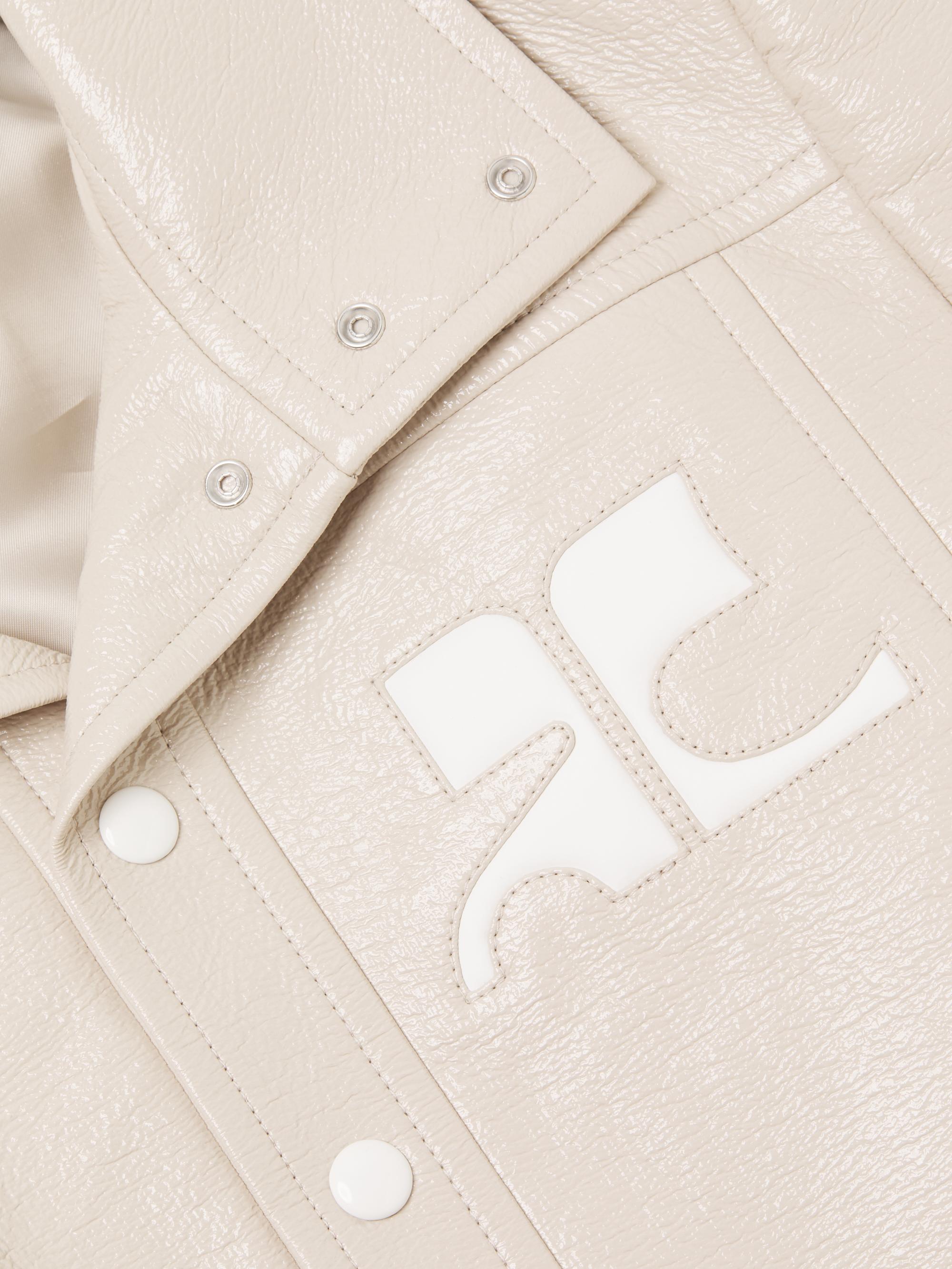 Courreges Vinyl Logo Jacket | Saks Fifth Avenue
