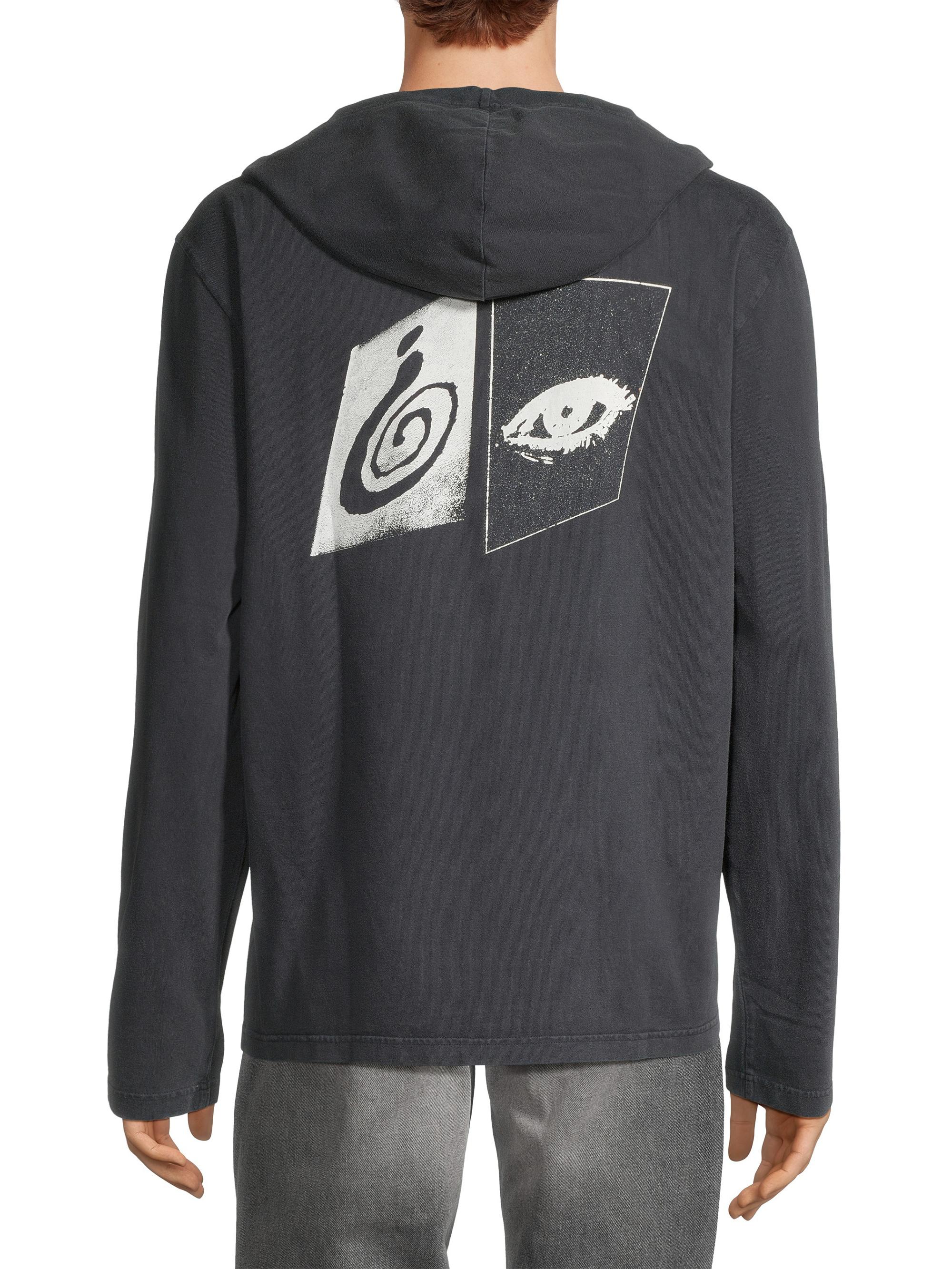 Courrèges フーデッド Tシャツ Courreges 'The Here & Now' Long-Sleeve Hooded T-Shirt | Saks Fifth