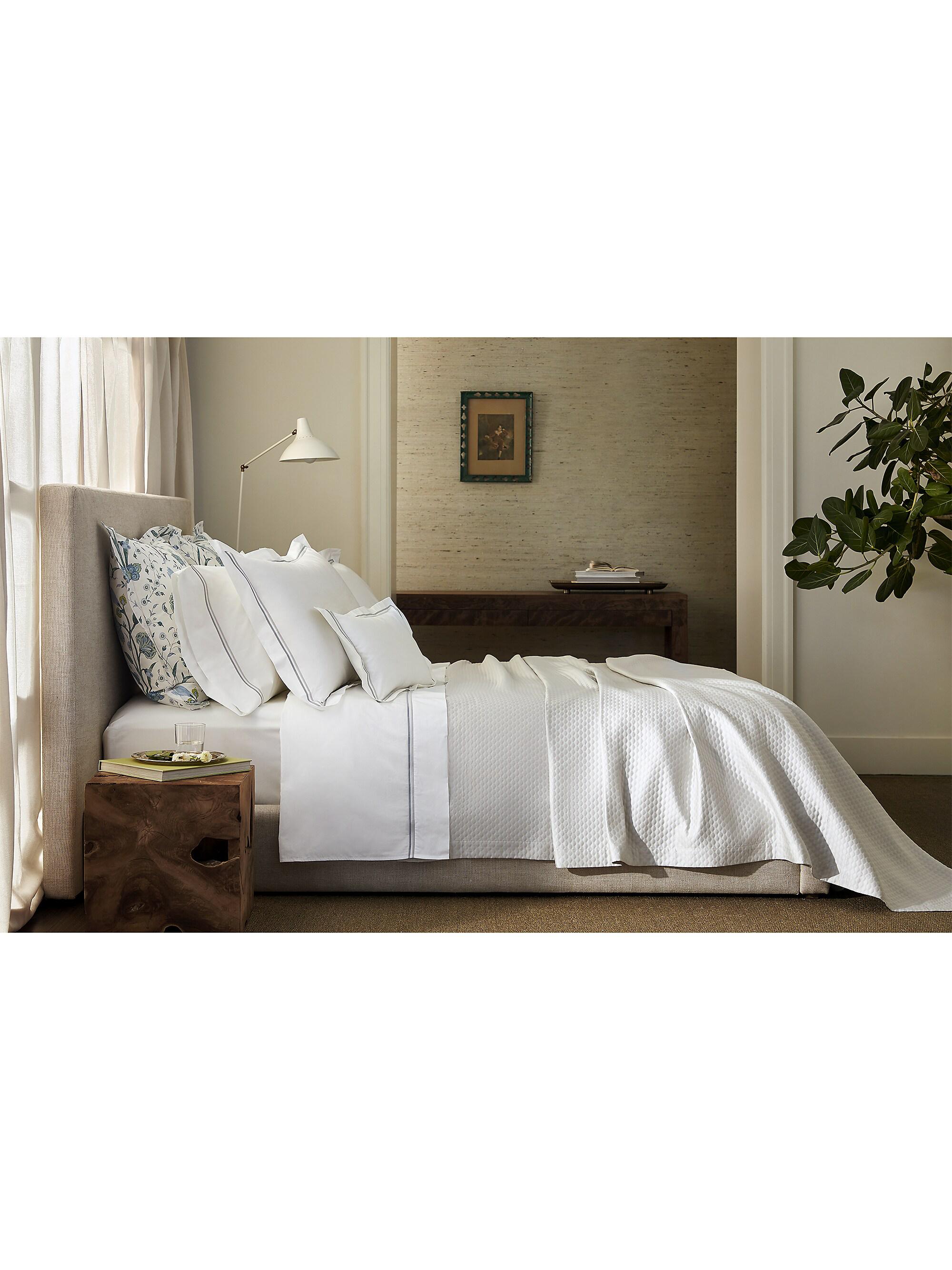 Matouk Essex Duvet Cover & Sham Collection - Green European | Thumbnail 15