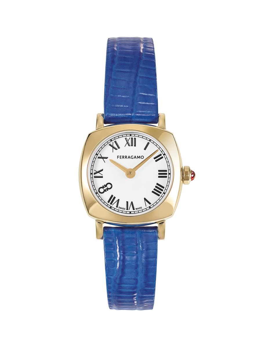 Ferragamo Soft Square Leather Watch Ferragamo Womens Watches | Direct Luxury main image 4