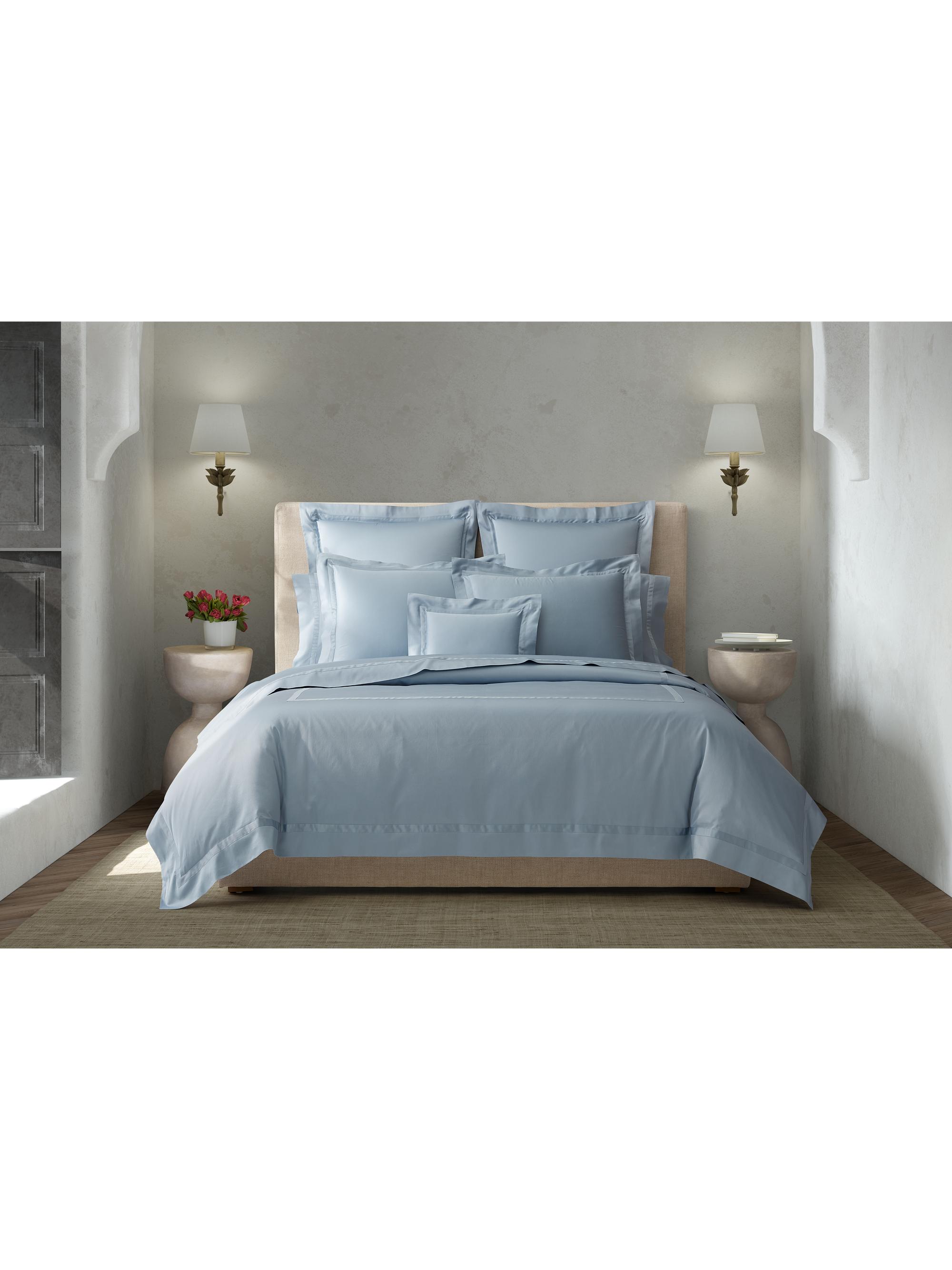 Matouk Nocturne Duvet & Sham Collection - Deep Jade Full | Thumbnail 35