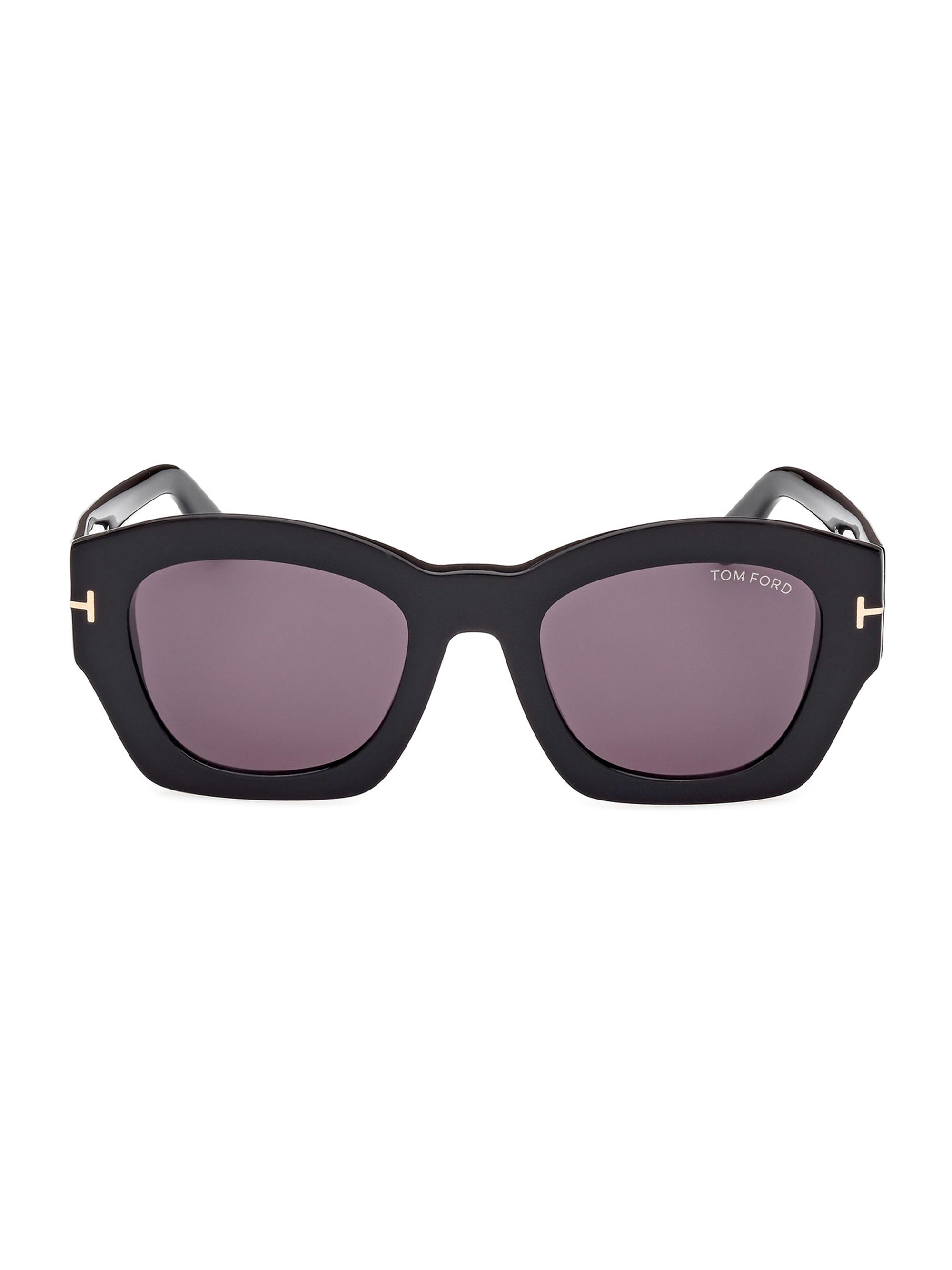 TOM FORD Lauren 52MM Square Sunglasses | Saks Fifth Avenue