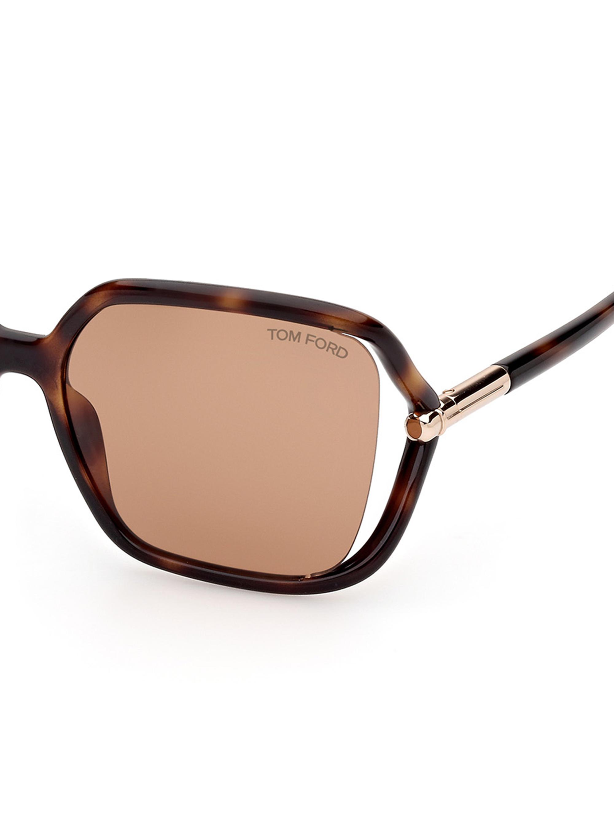 TOM FORD Solange-02 60MM Square Sunglasses | Saks Fifth Avenue display picture 3