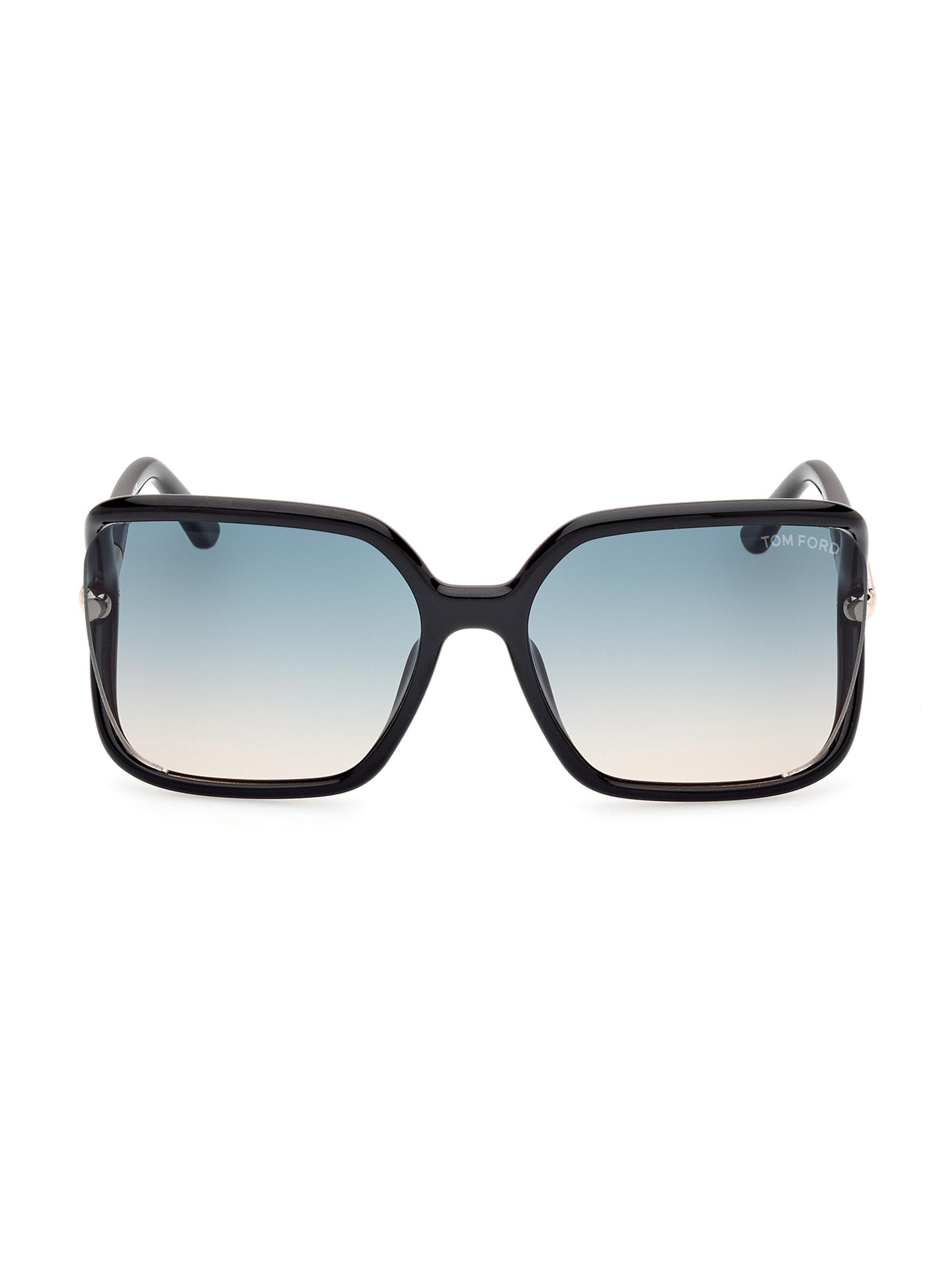 Classy Tom Ford Philippa Havana Acetate Sunny’s ? TOM FORD Philippa 68MM Square Sunglasses | Saks Fifth Avenue main image 2