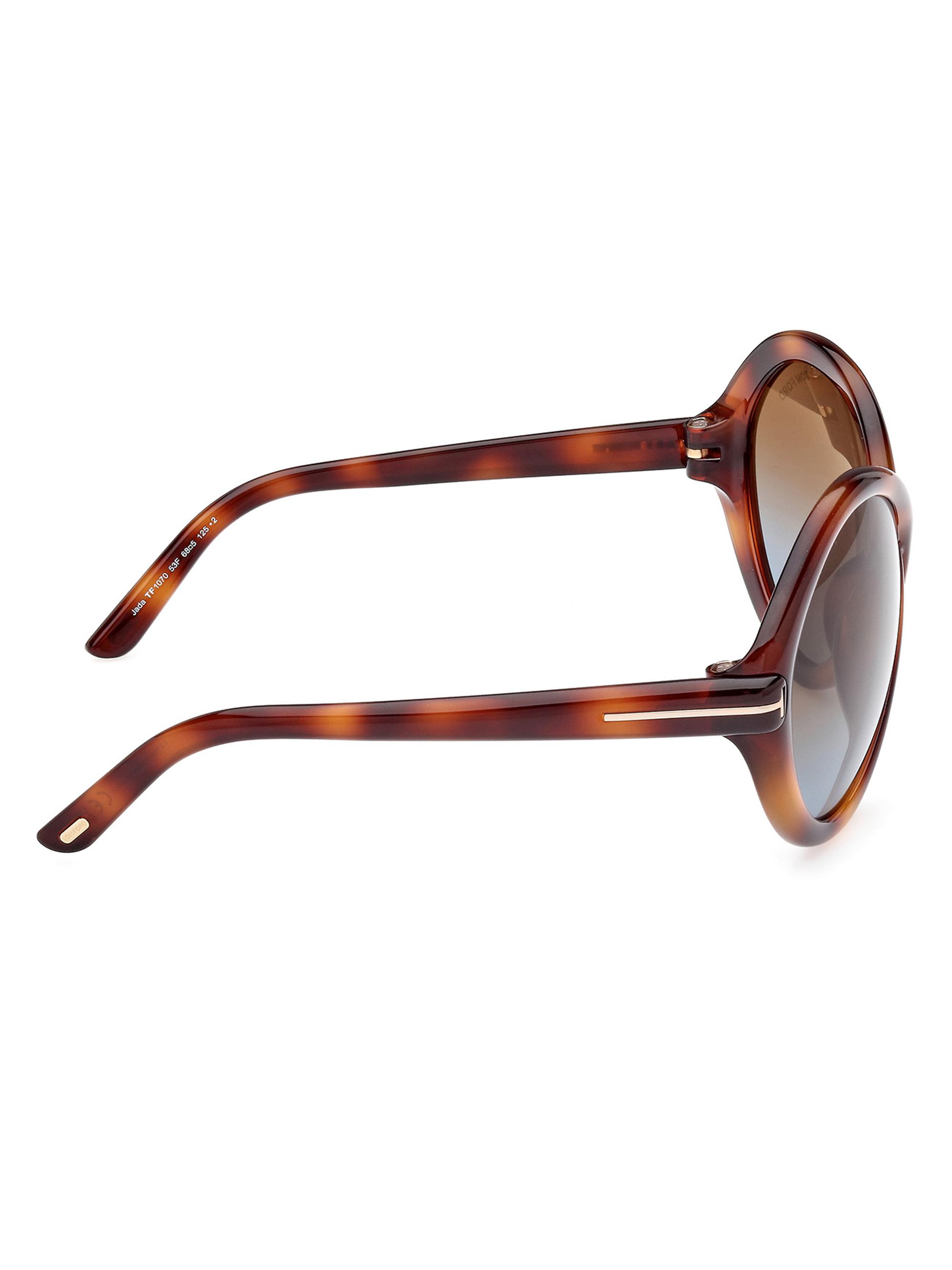 TOM FORD Jada 68MM Oversized Sunglasses | Saks Fifth Avenue