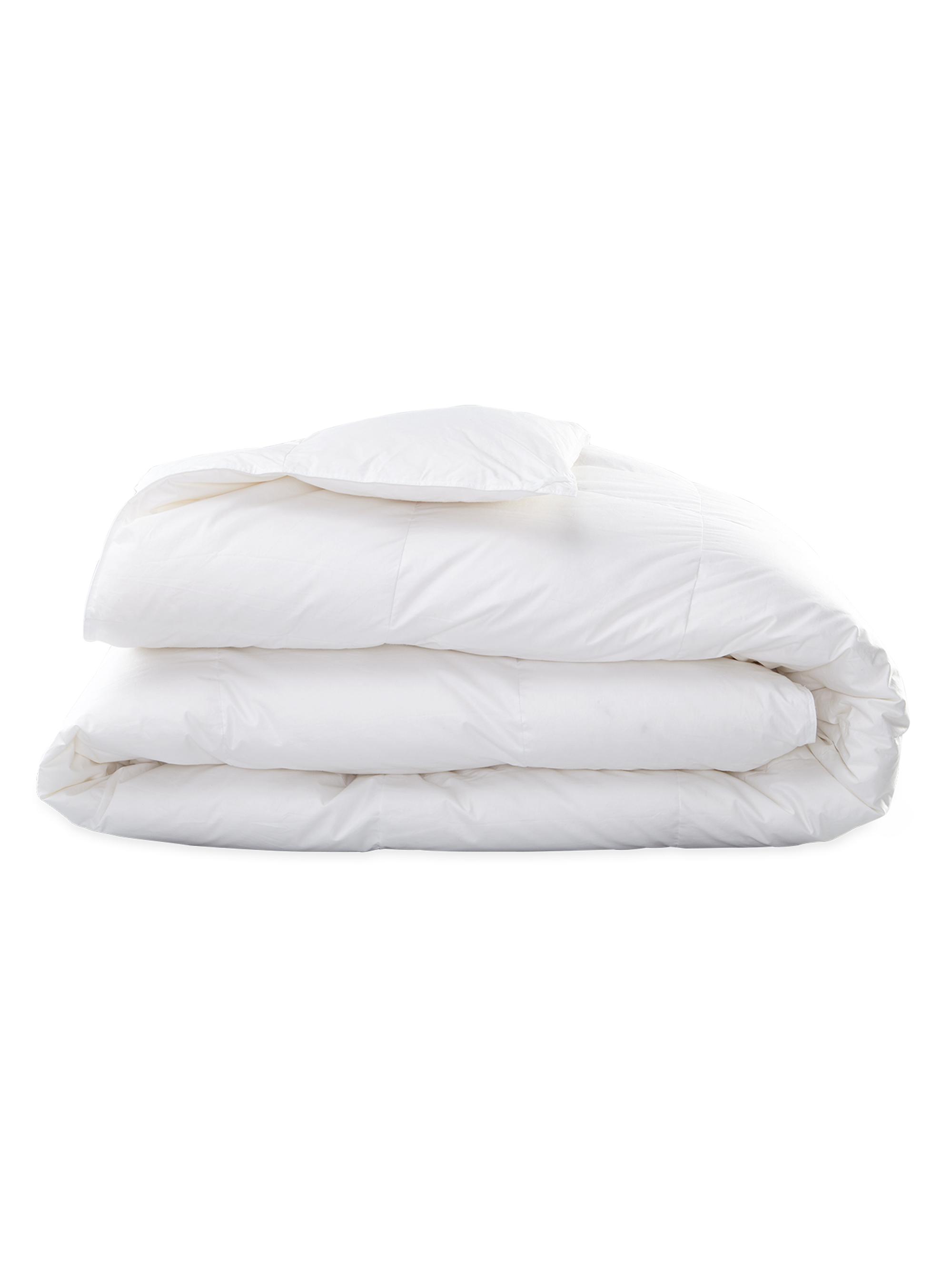 Matouk Valletto Comforter - White Twin