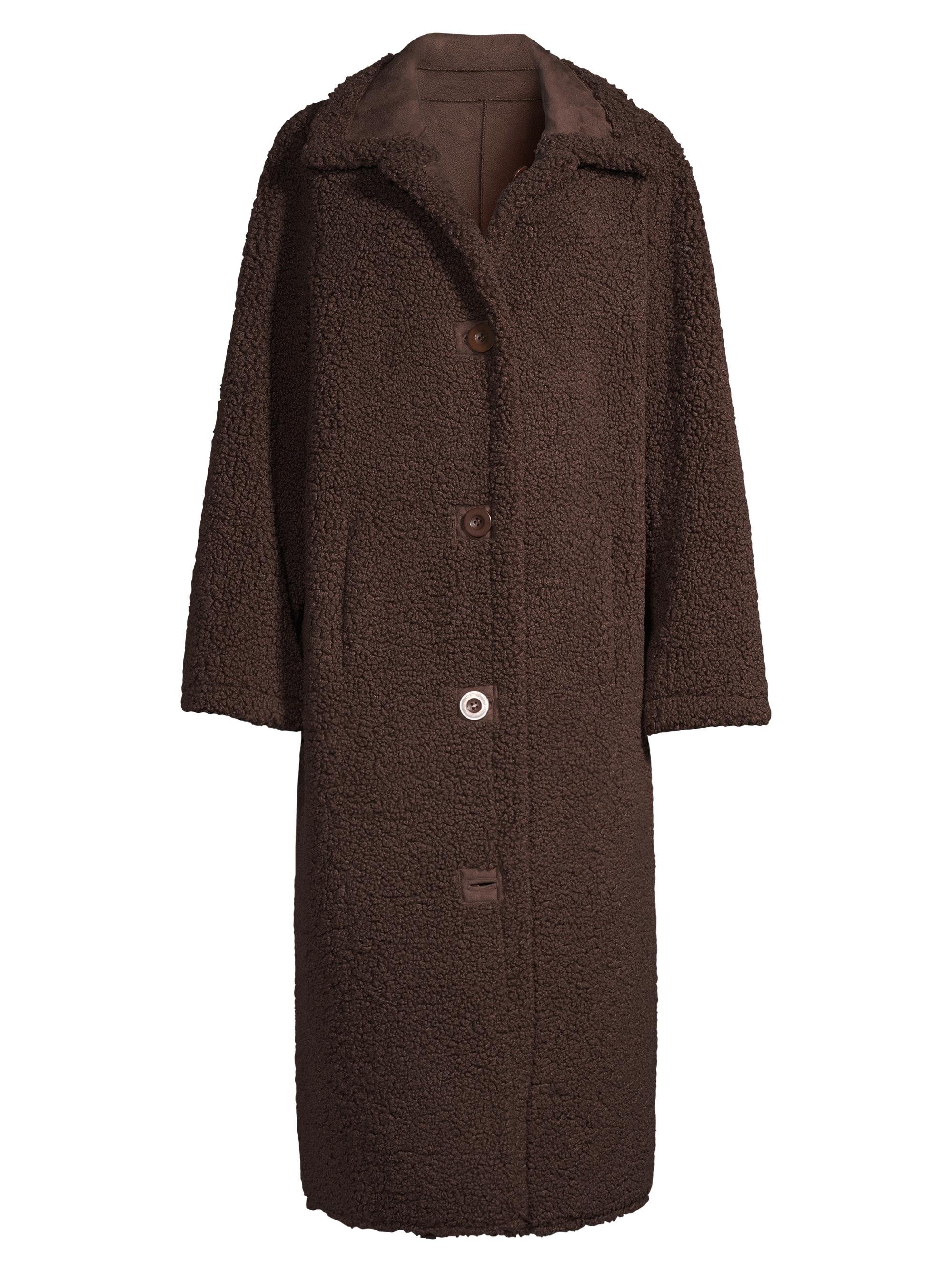 Stand Studio Women's Kenca Coat - Ebony Brown