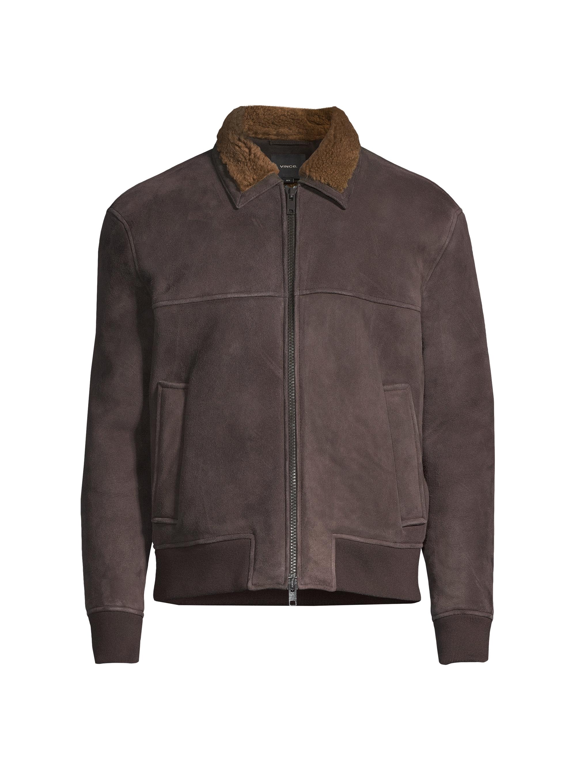Buy vince leather bomber jacket Free Shipping