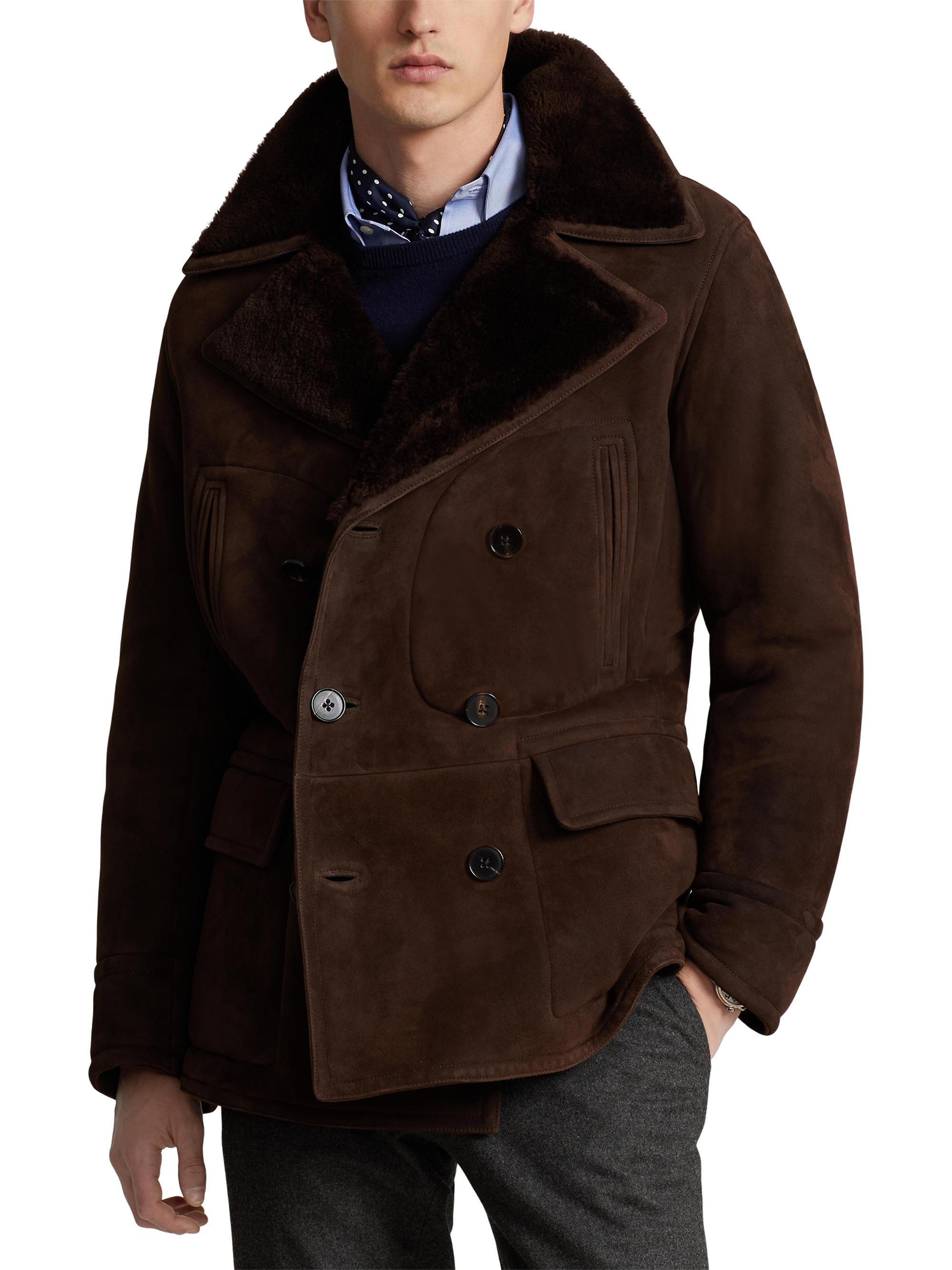 Polo Ralph Lauren The Shearling Polo Coat | Saks Fifth Avenue