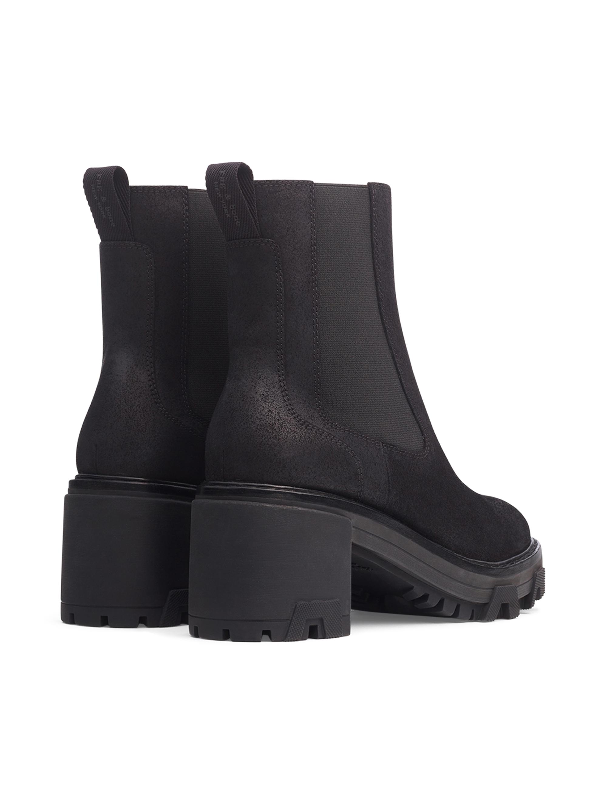 rag bone Shiloh 75MM Suede Chelsea Boots Saks Fifth Avenue