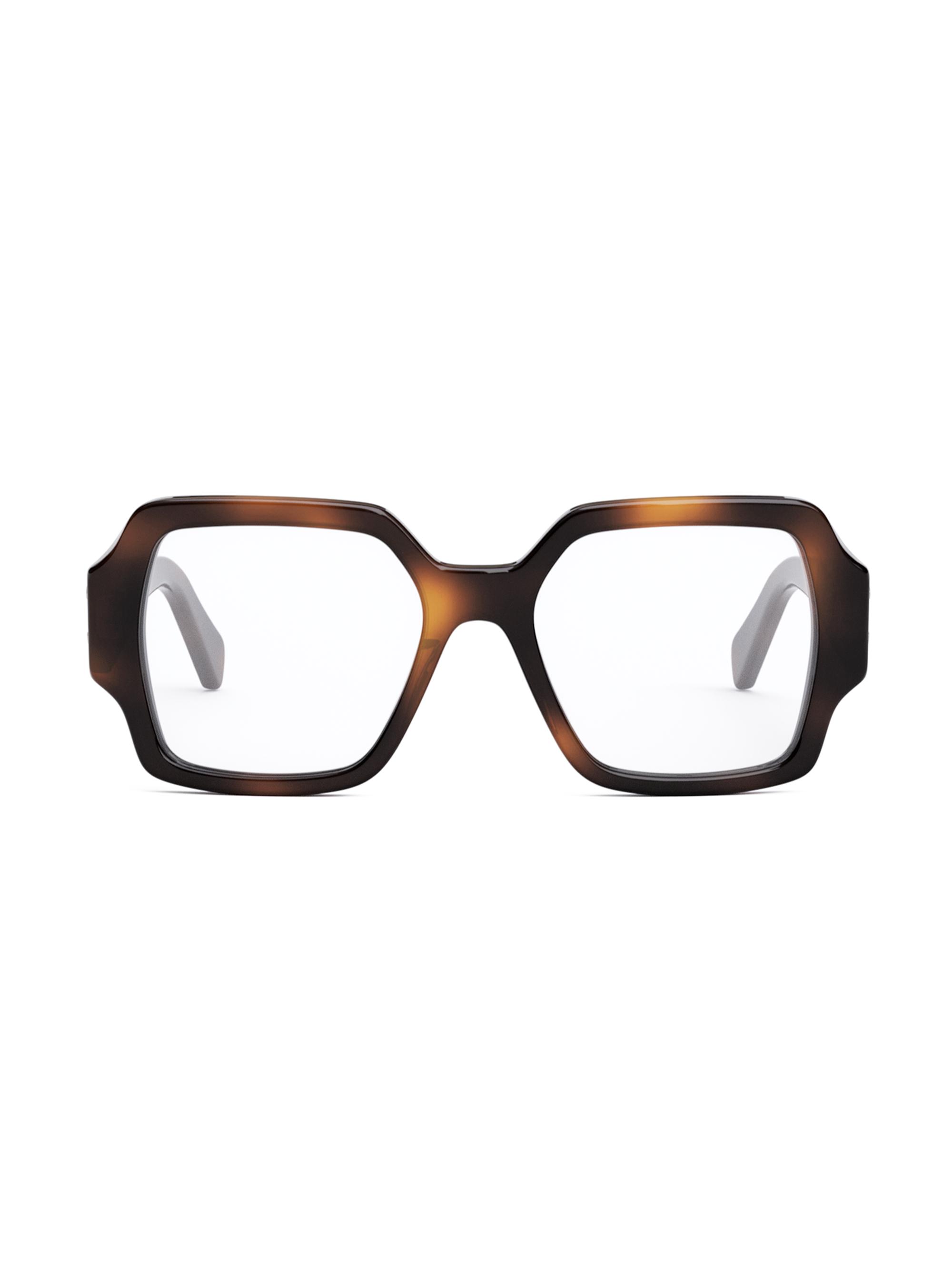 CELINE Women's Triomphe 52MM Square Optical Eyeglasses - Blonde Havana