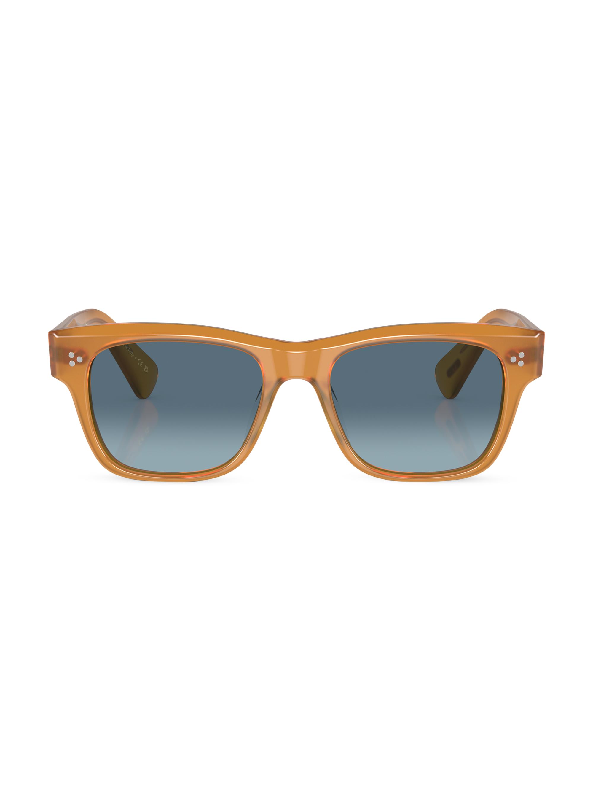 Oliver Peoples Riley 49MM Round Sunglasses | Saks Fifth Avenue